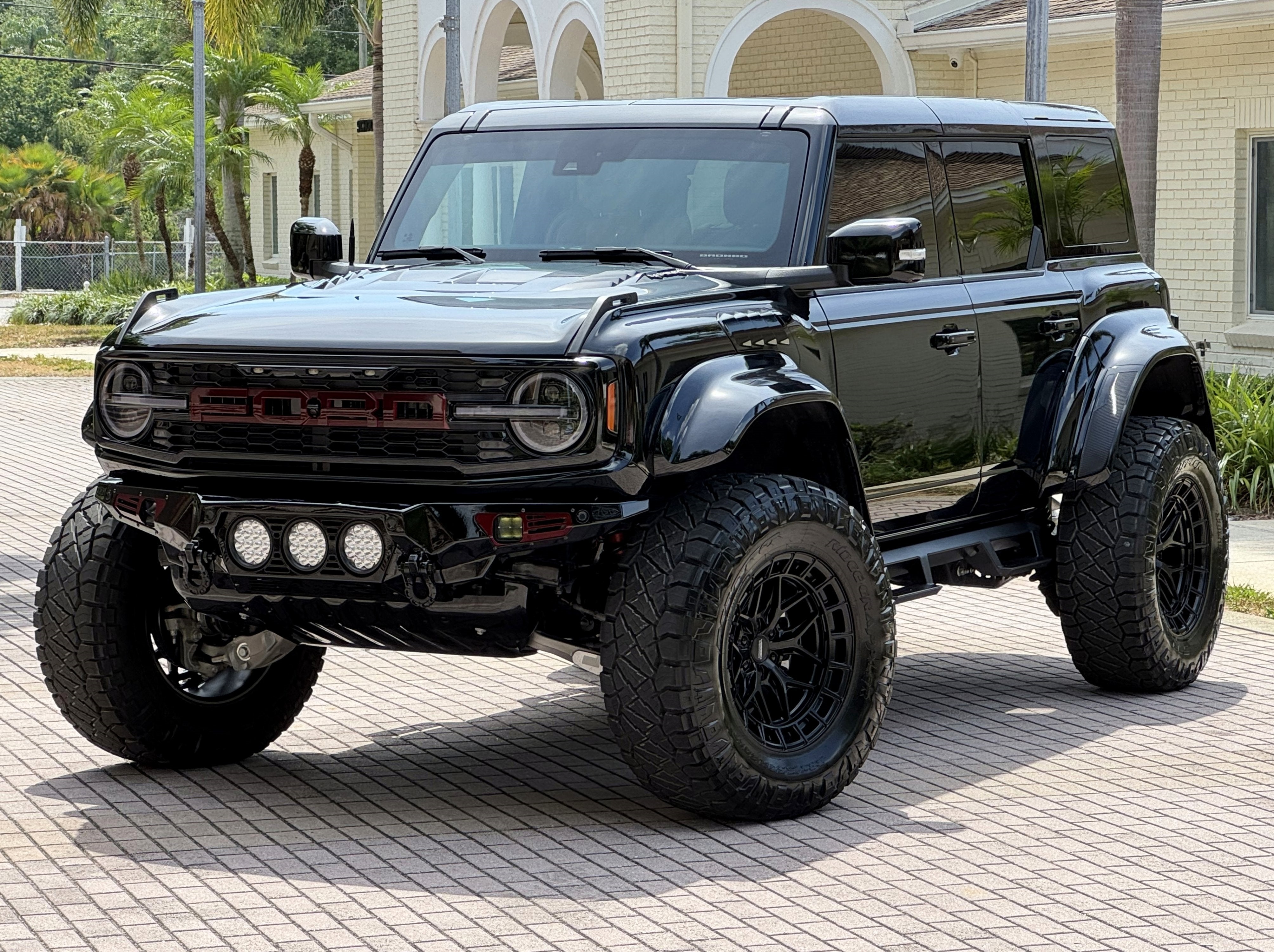 2024 Ford Bronco Raptor Matte Black Custom Lifted