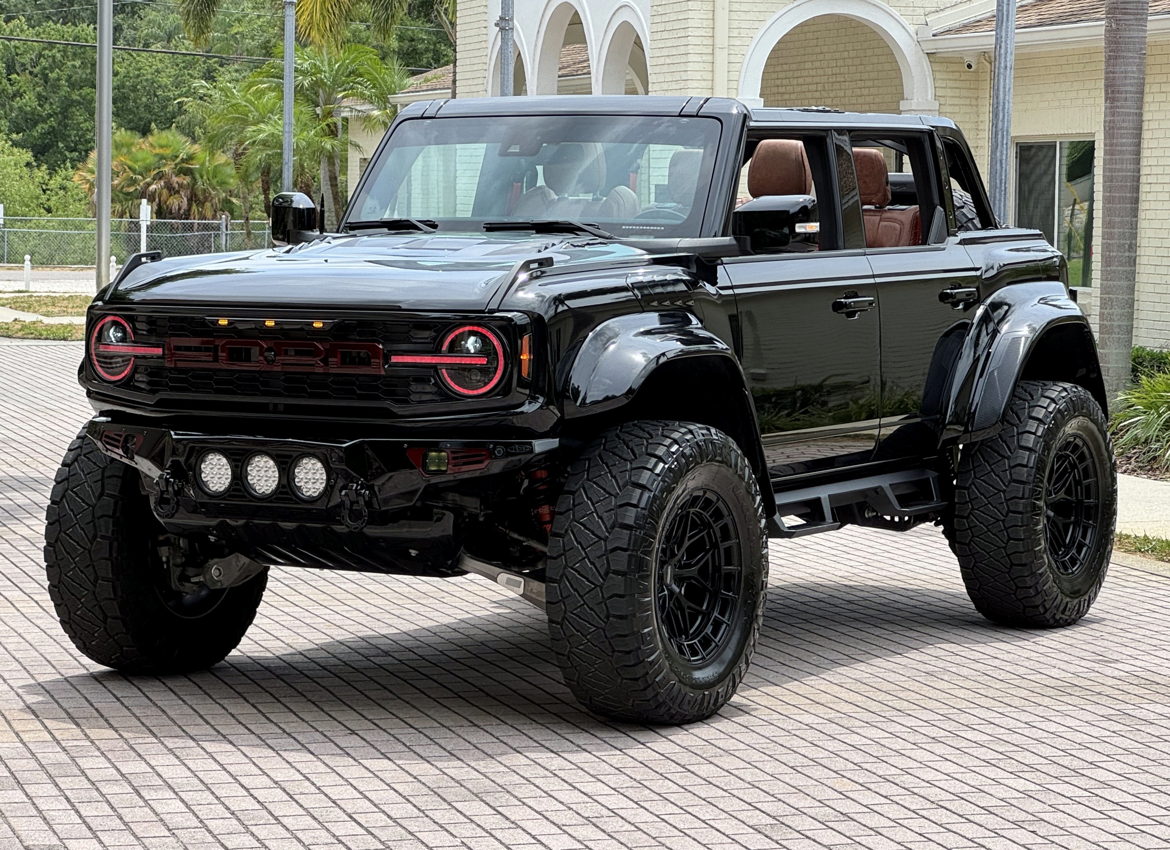 2024 Ford Bronco Raptor Matte Black Custom Lifted