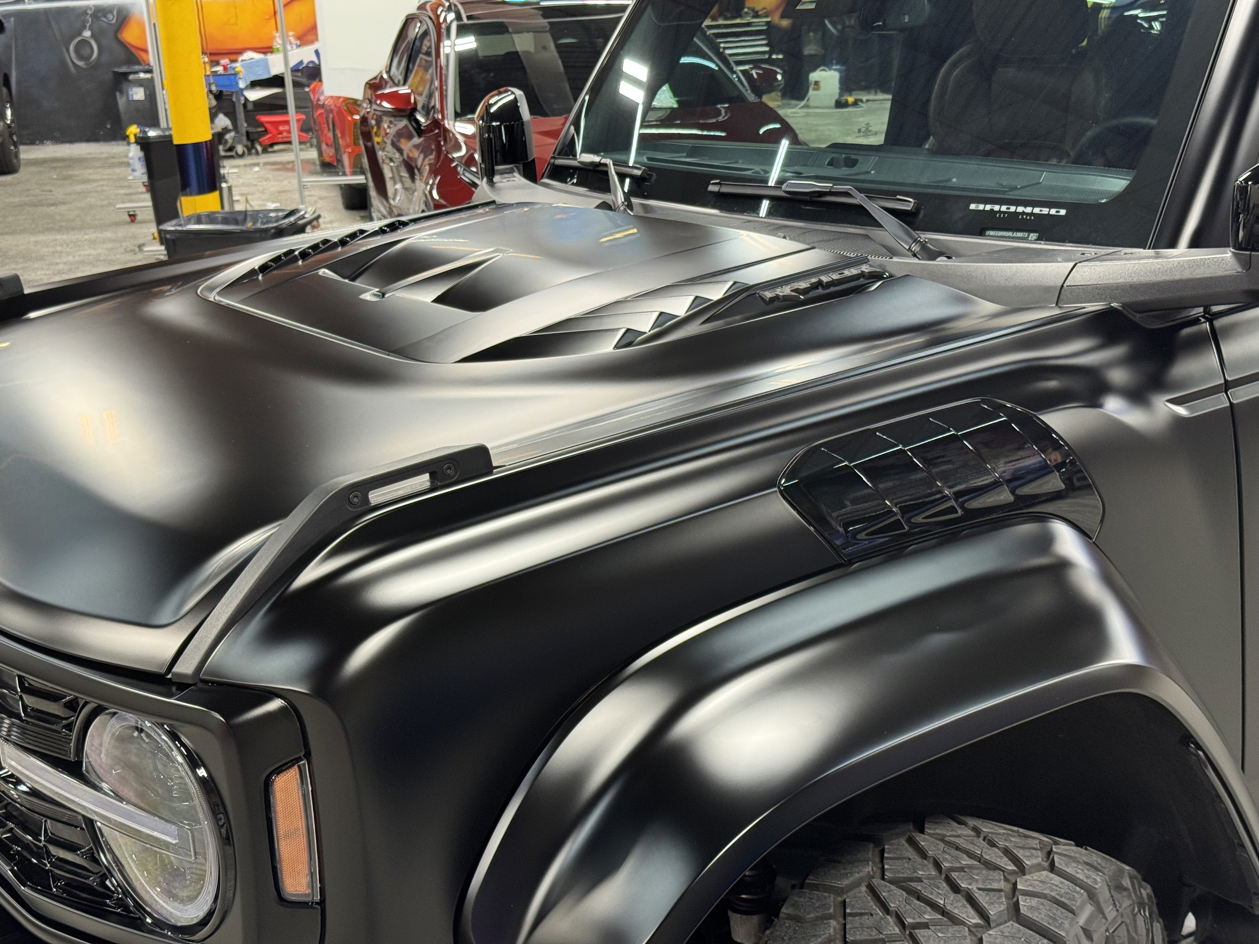 2024 Ford Bronco Raptor Matte Black Custom Lifted
