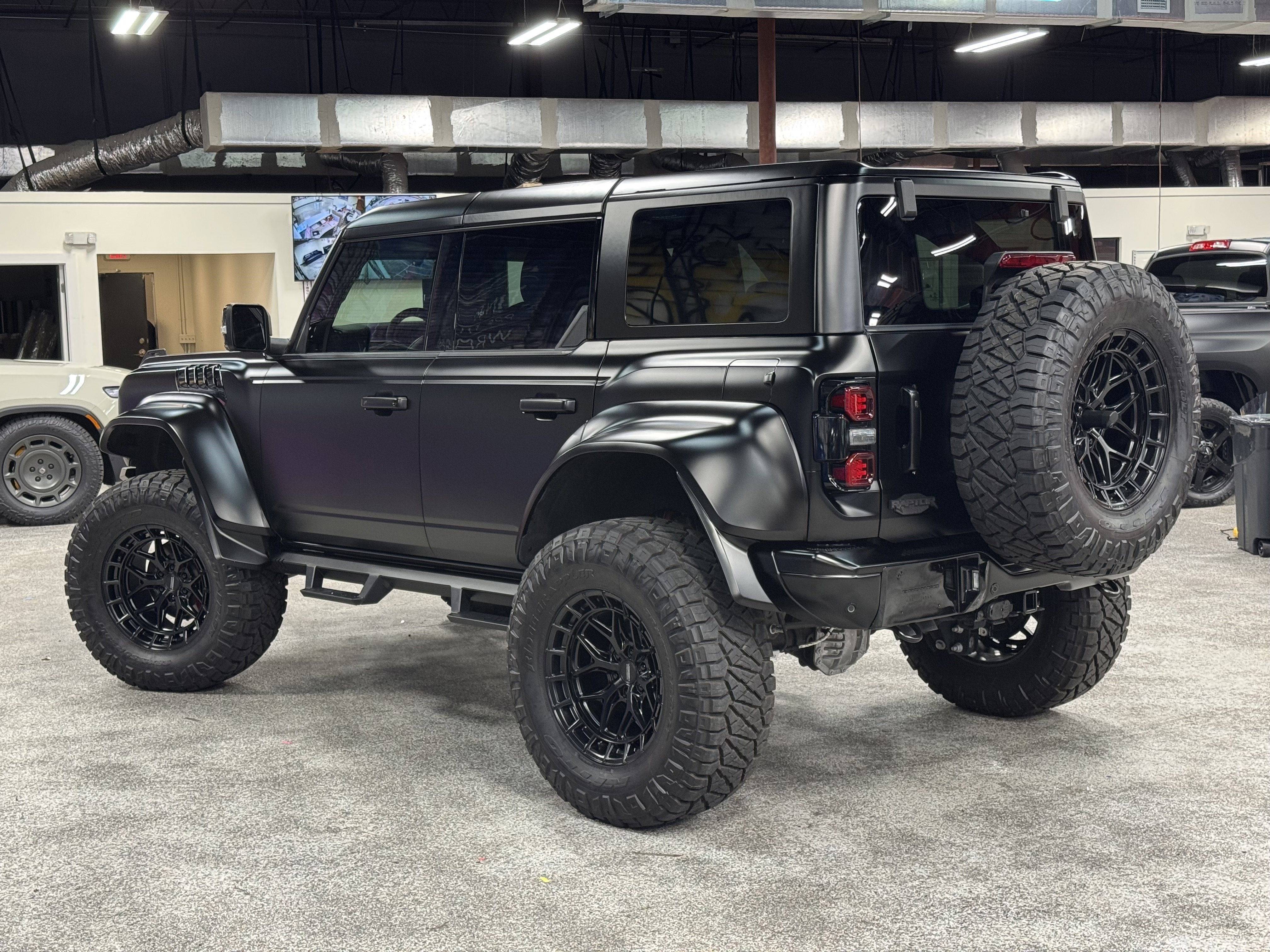 2024 Ford Bronco Raptor Matte Black Custom Lifted