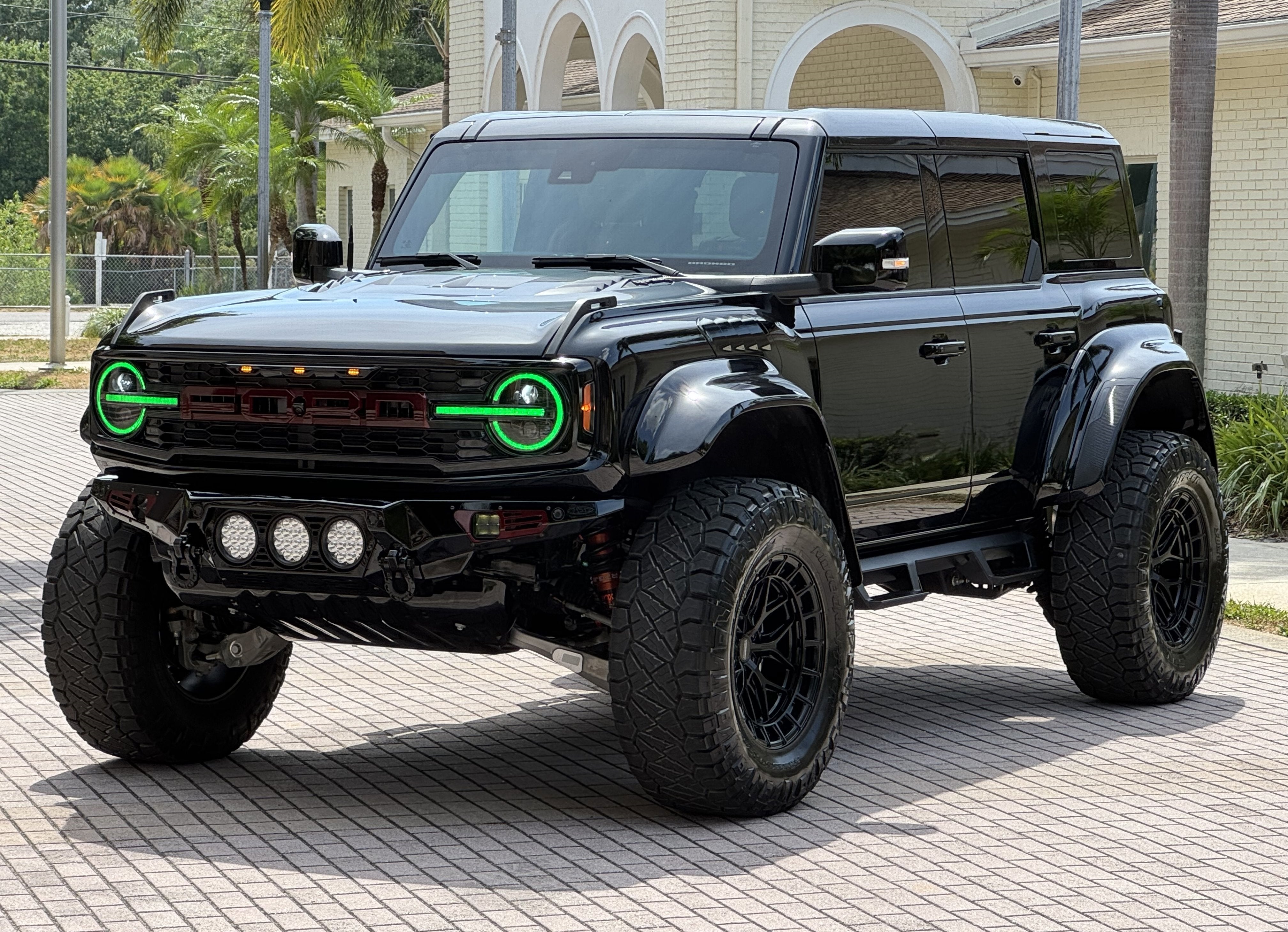 2024 Ford Bronco Raptor Matte Black Custom Lifted
