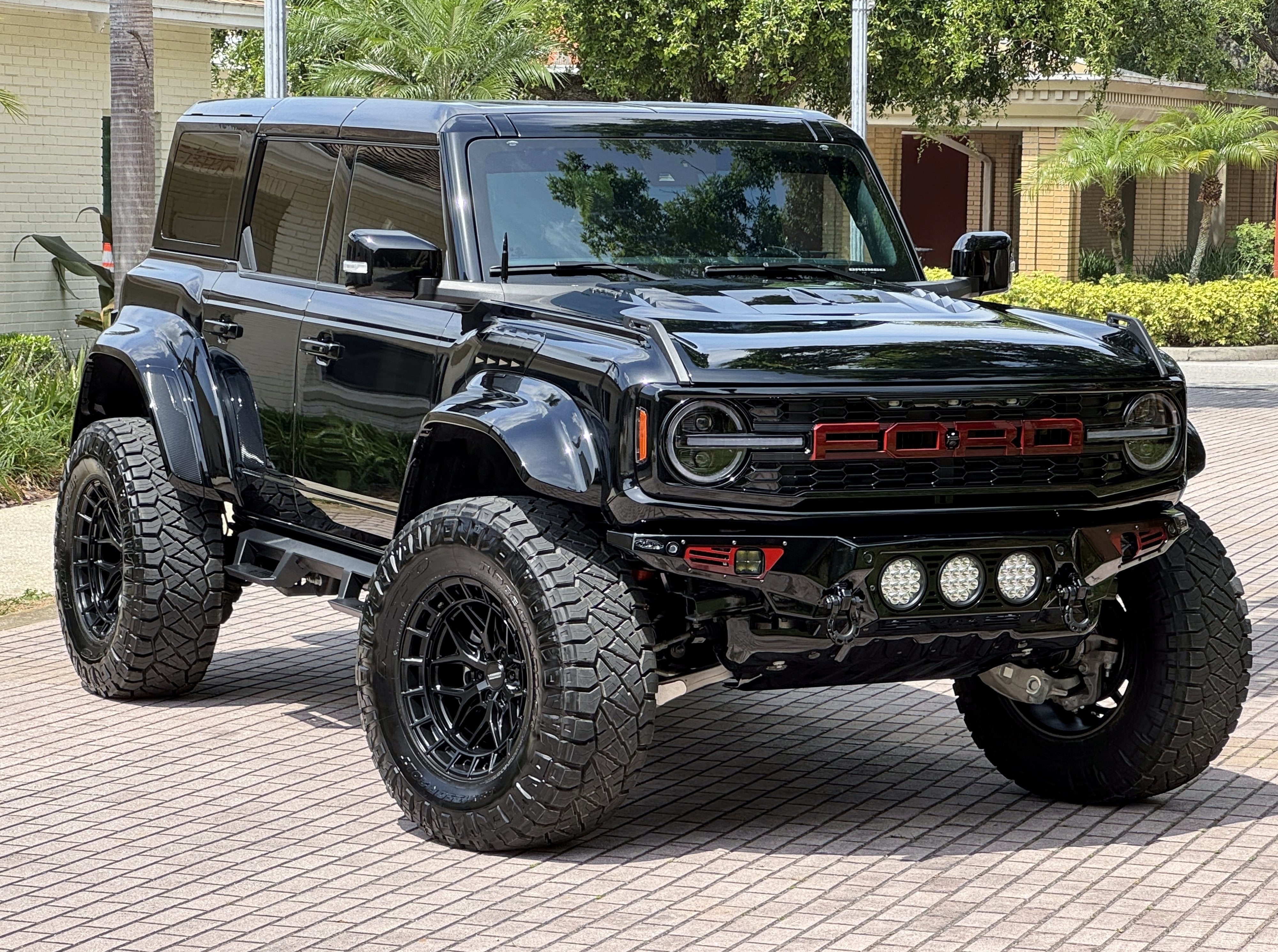 2024 Ford Bronco Raptor Matte Black Custom Lifted