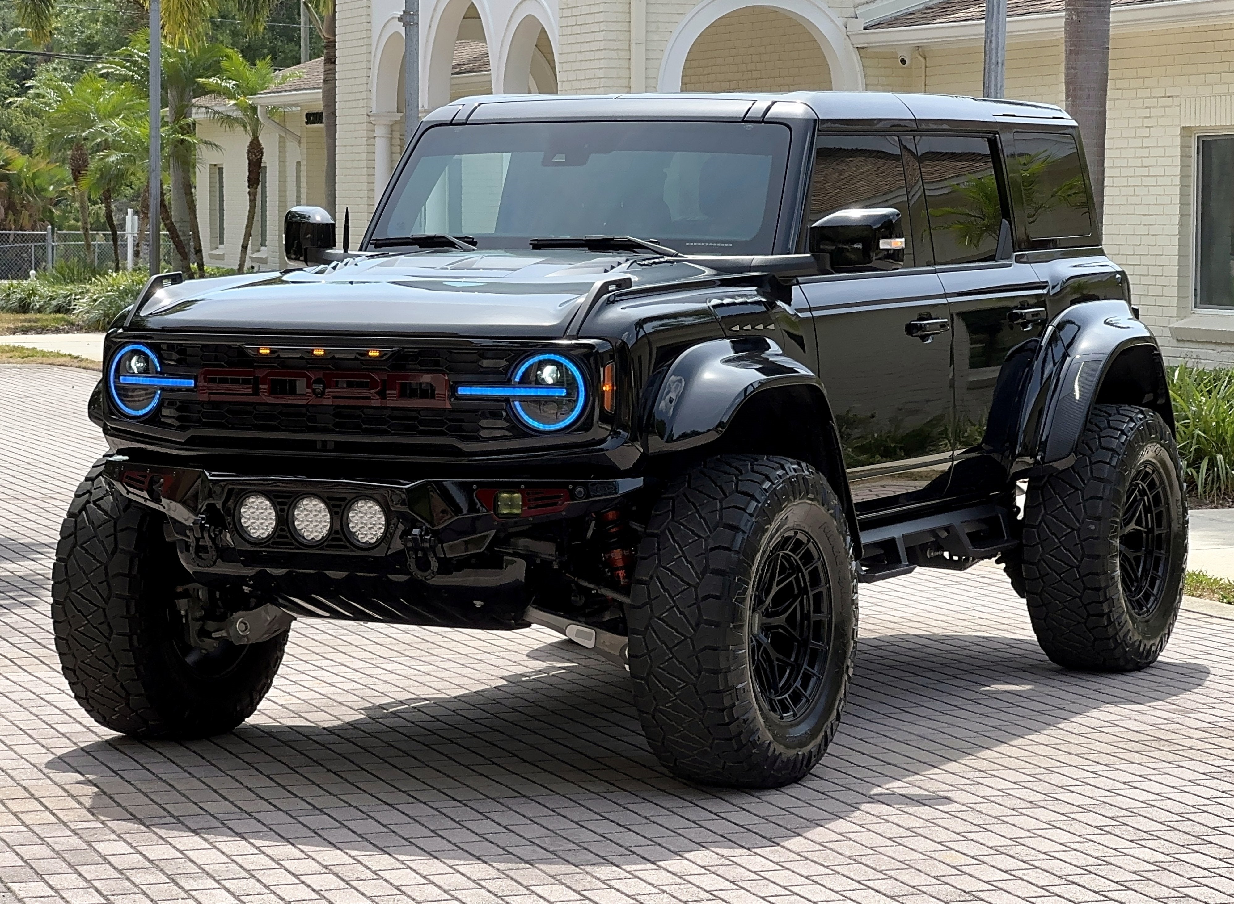 2024 Ford Bronco Raptor Matte Black Custom Lifted
