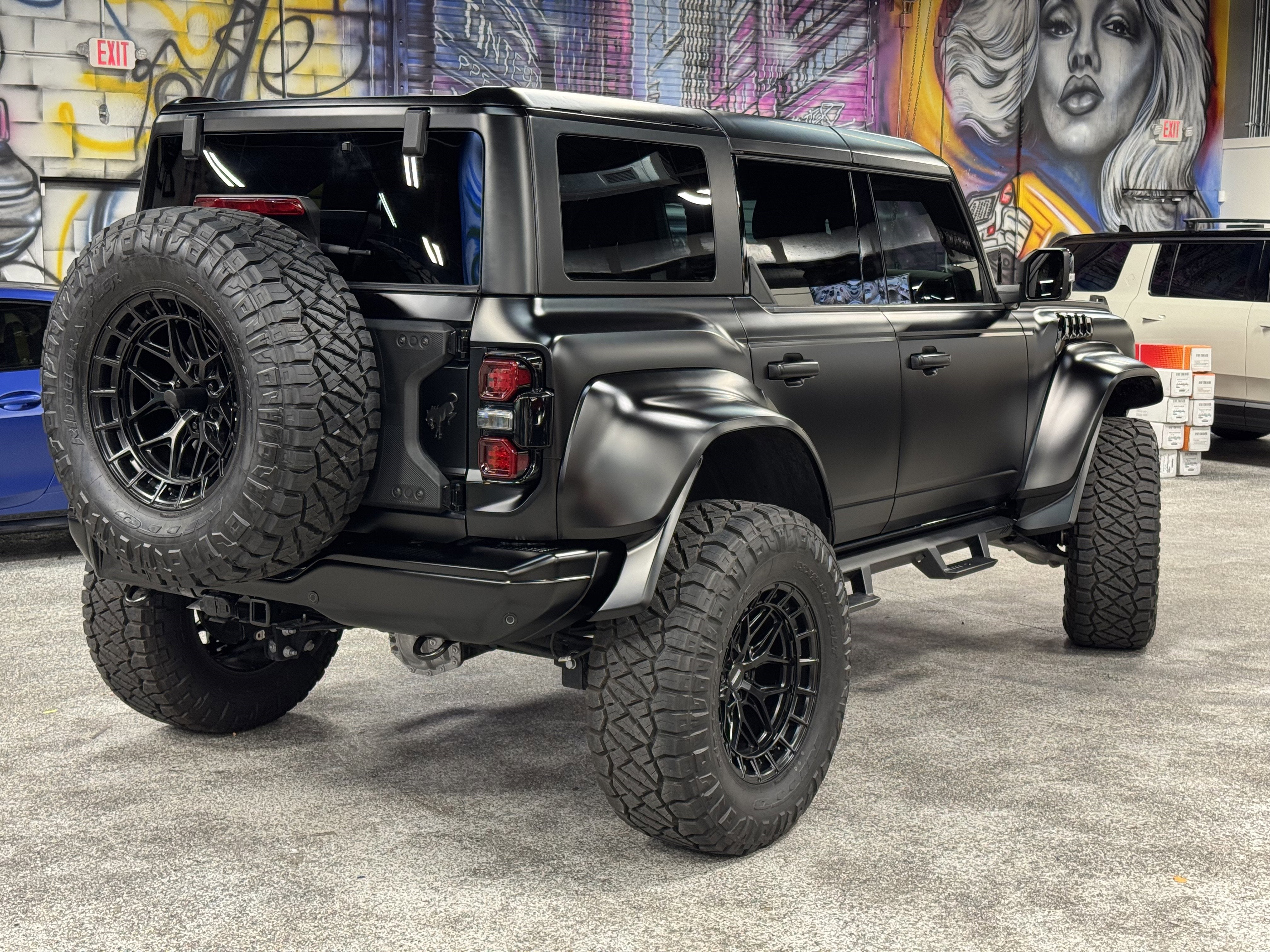 2024 Ford Bronco Raptor Matte Black Custom Lifted