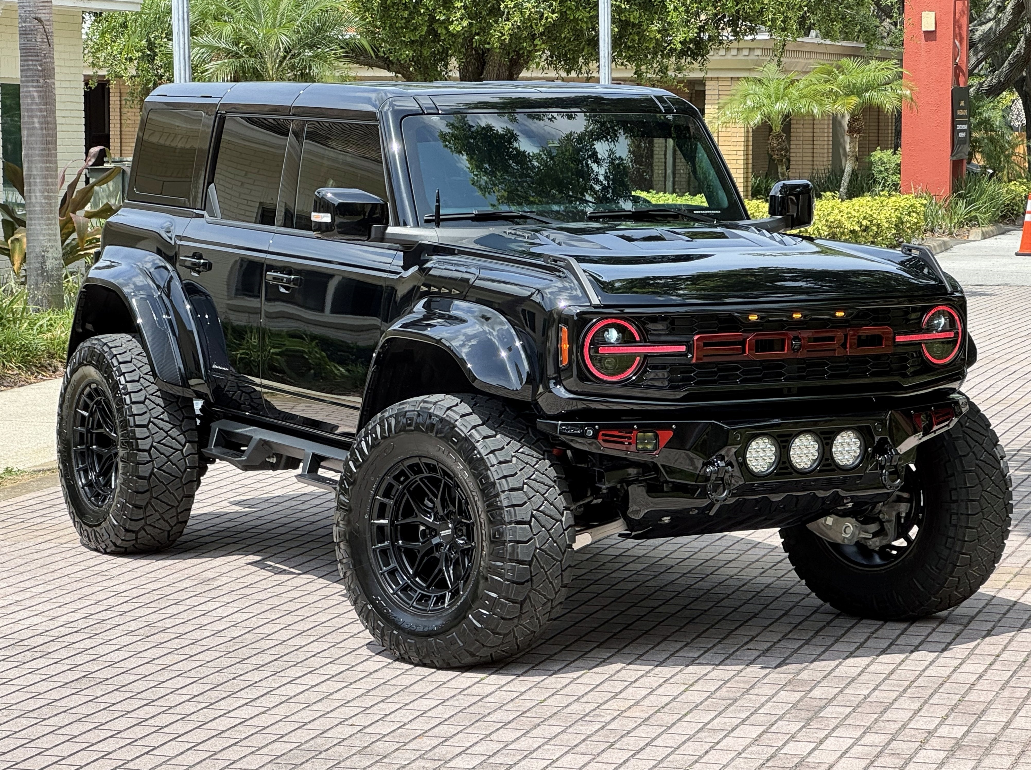 2024 Ford Bronco Raptor Matte Black Custom Lifted