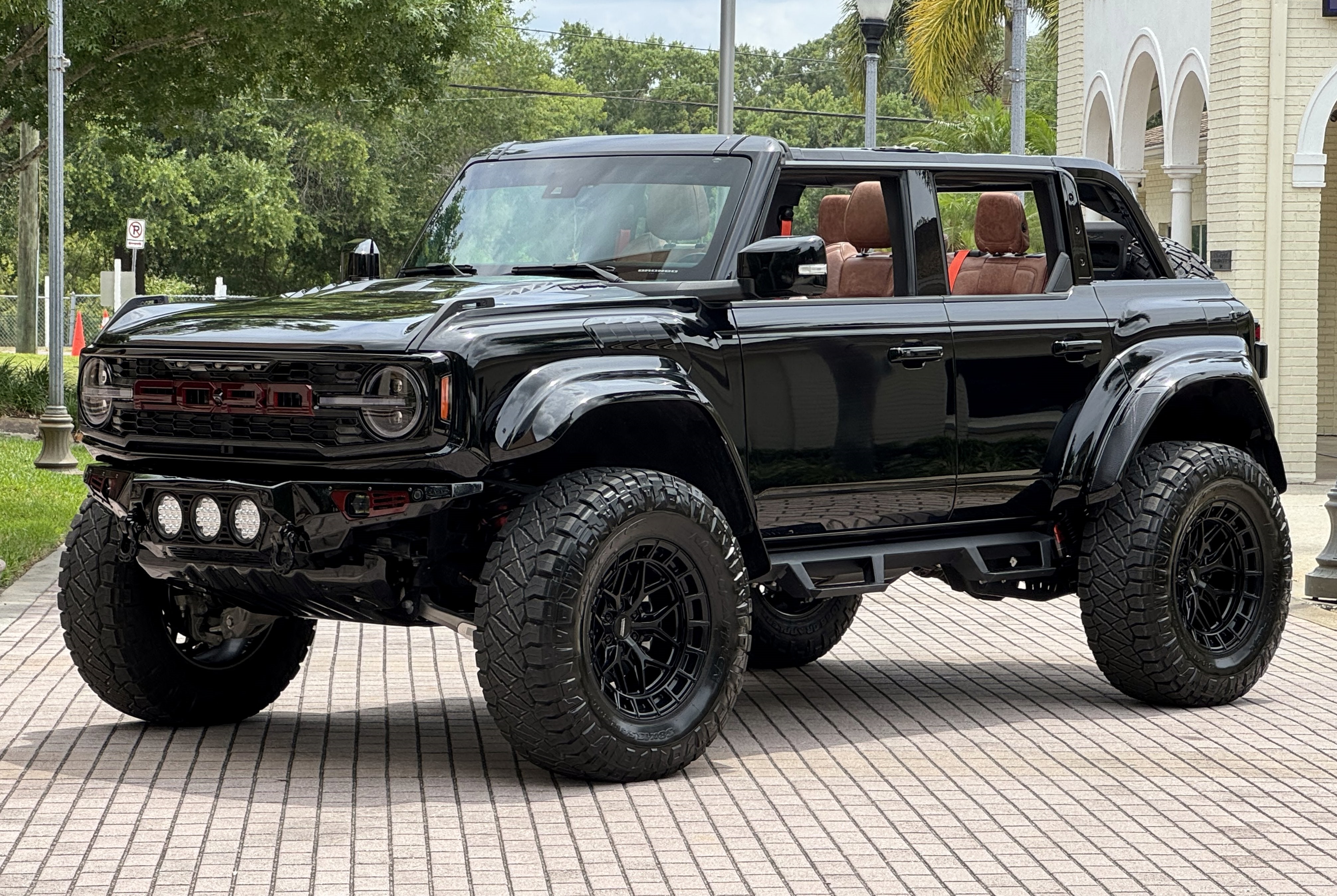 2024 Ford Bronco Raptor Matte Black Custom Lifted