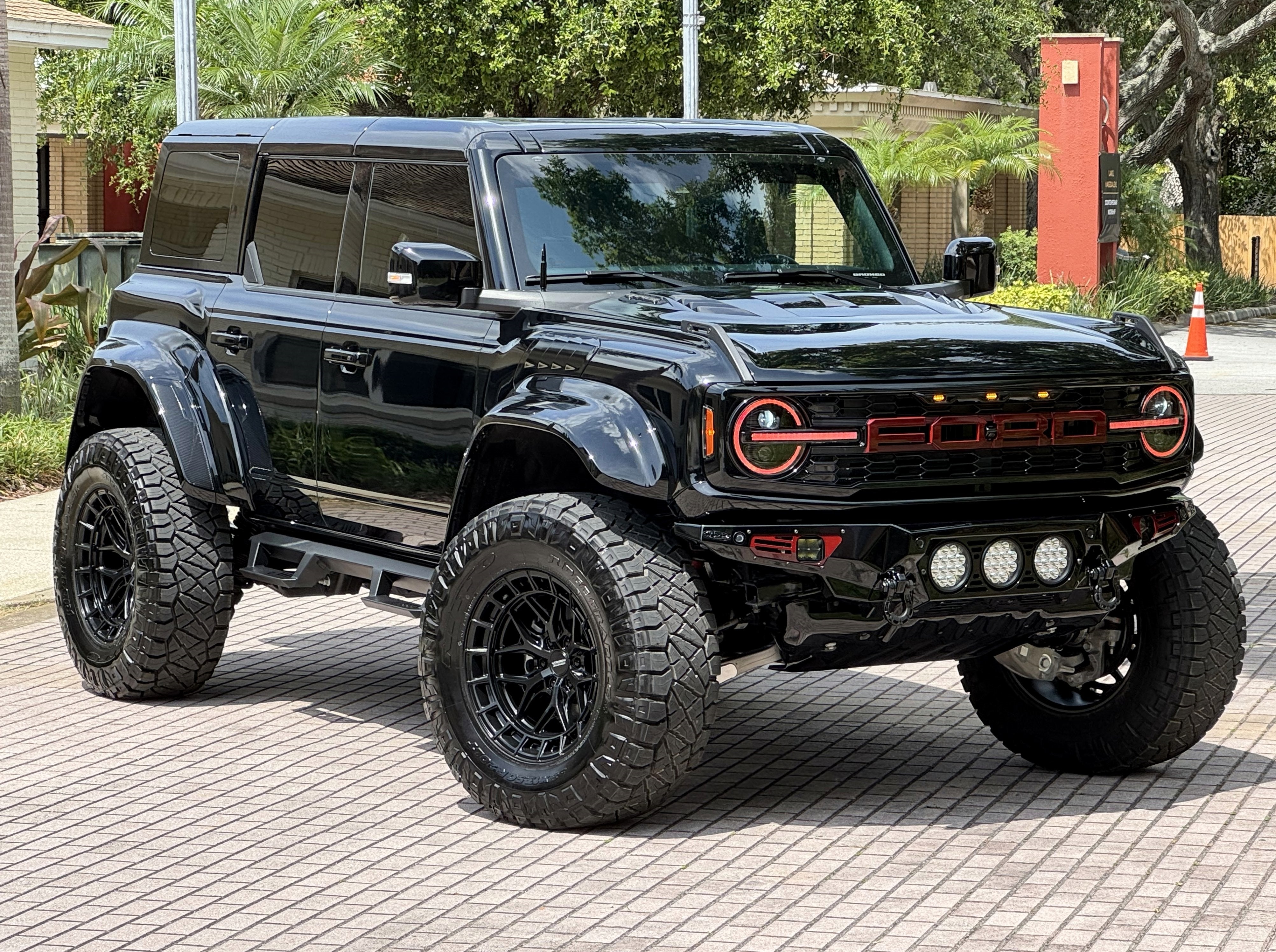2024 Ford Bronco Raptor Matte Black Custom Lifted