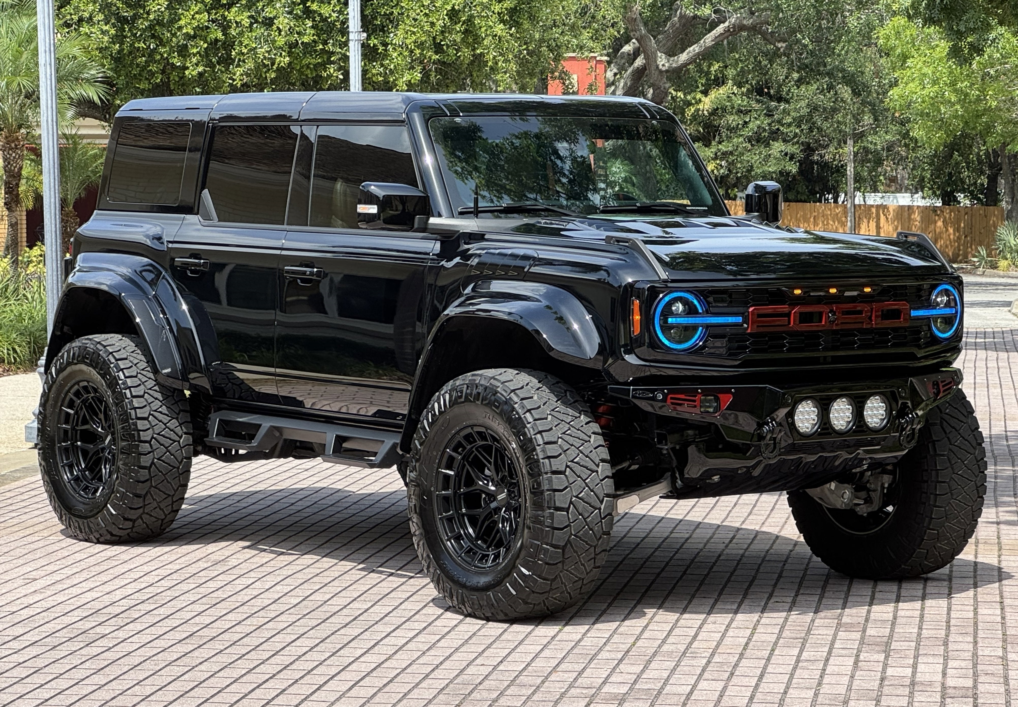 2024 Ford Bronco Raptor Matte Black Custom Lifted