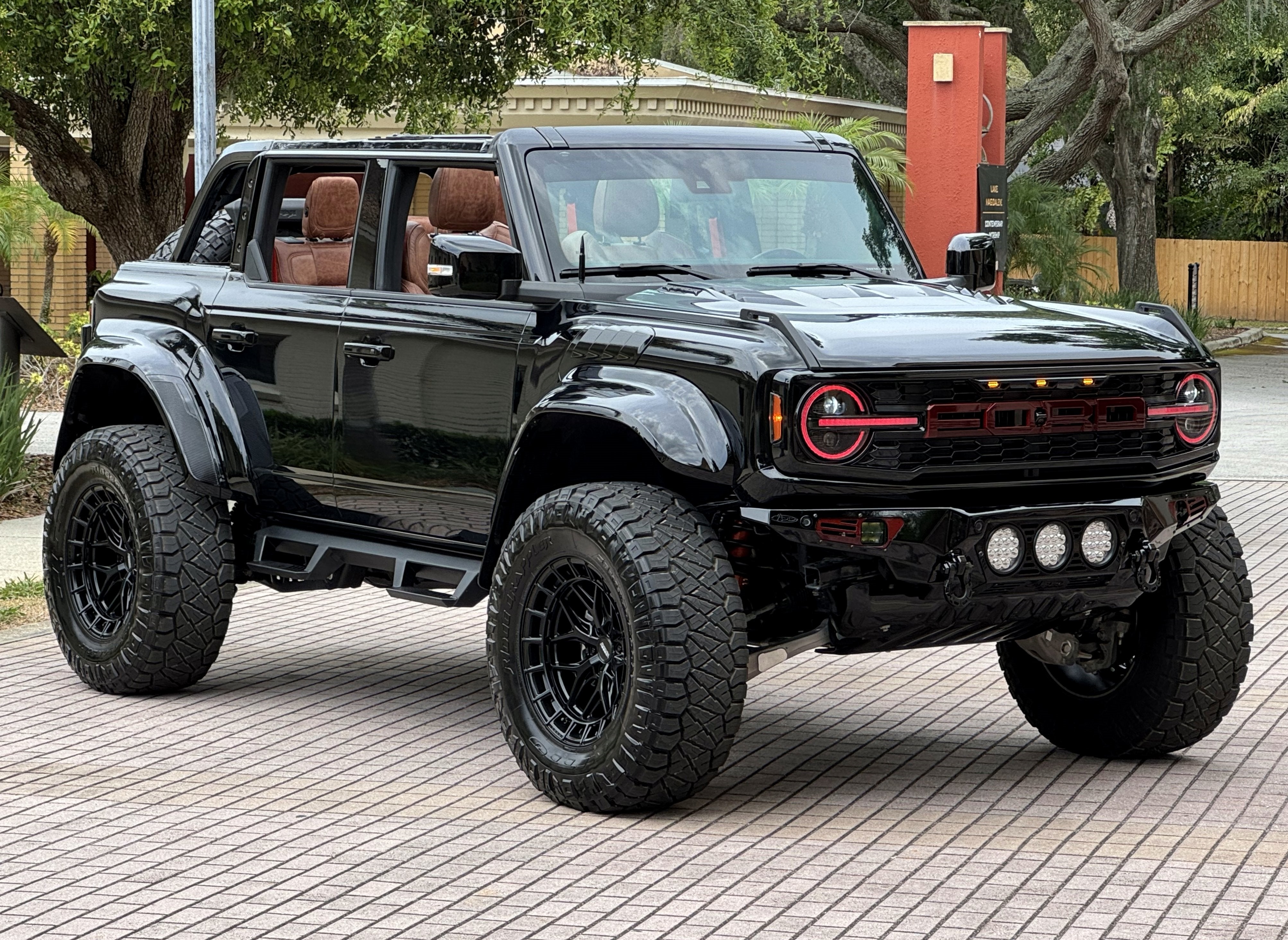 2024 Ford Bronco Raptor Matte Black Custom Lifted