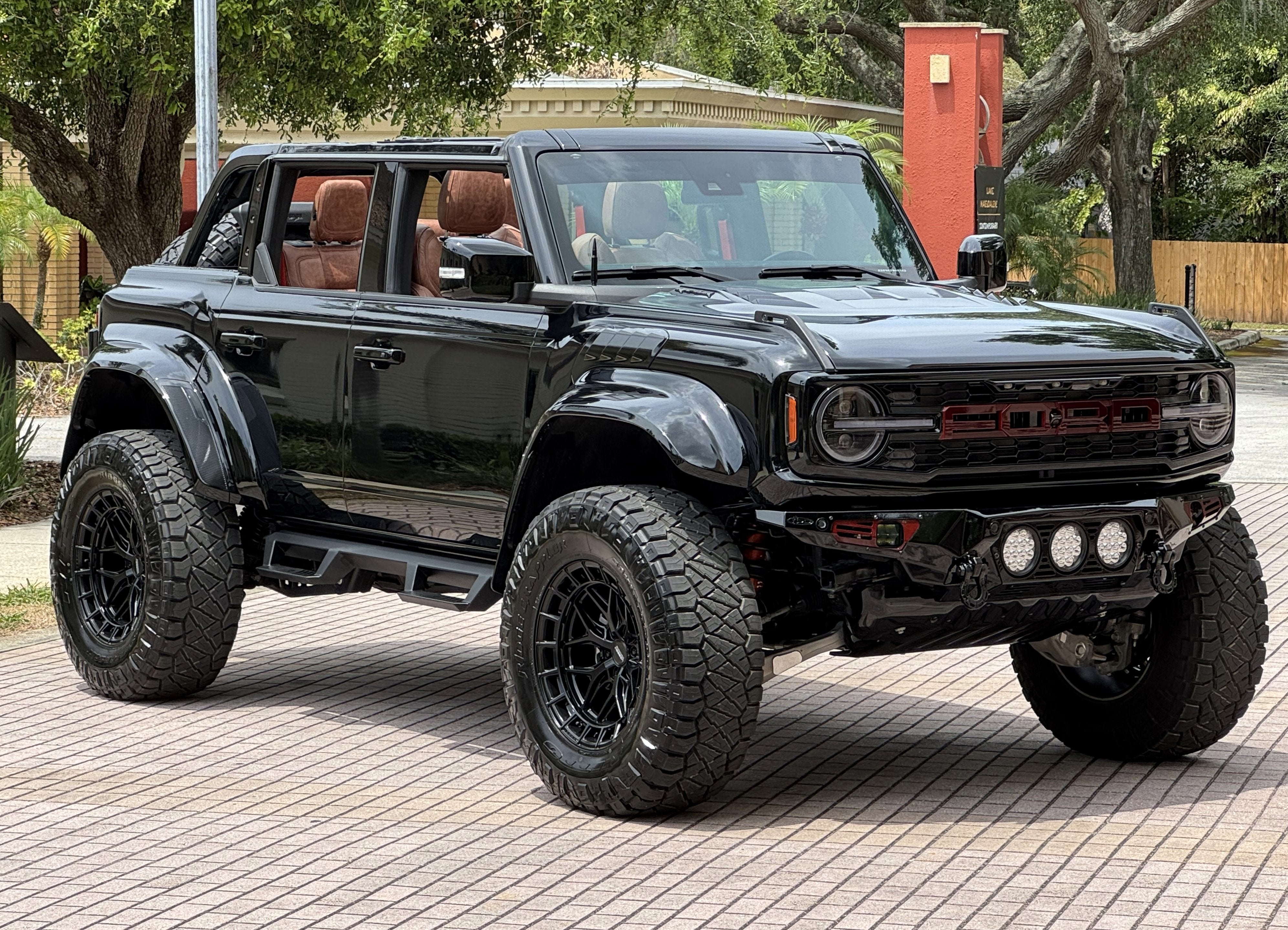 2024 Ford Bronco Raptor Matte Black Custom Lifted