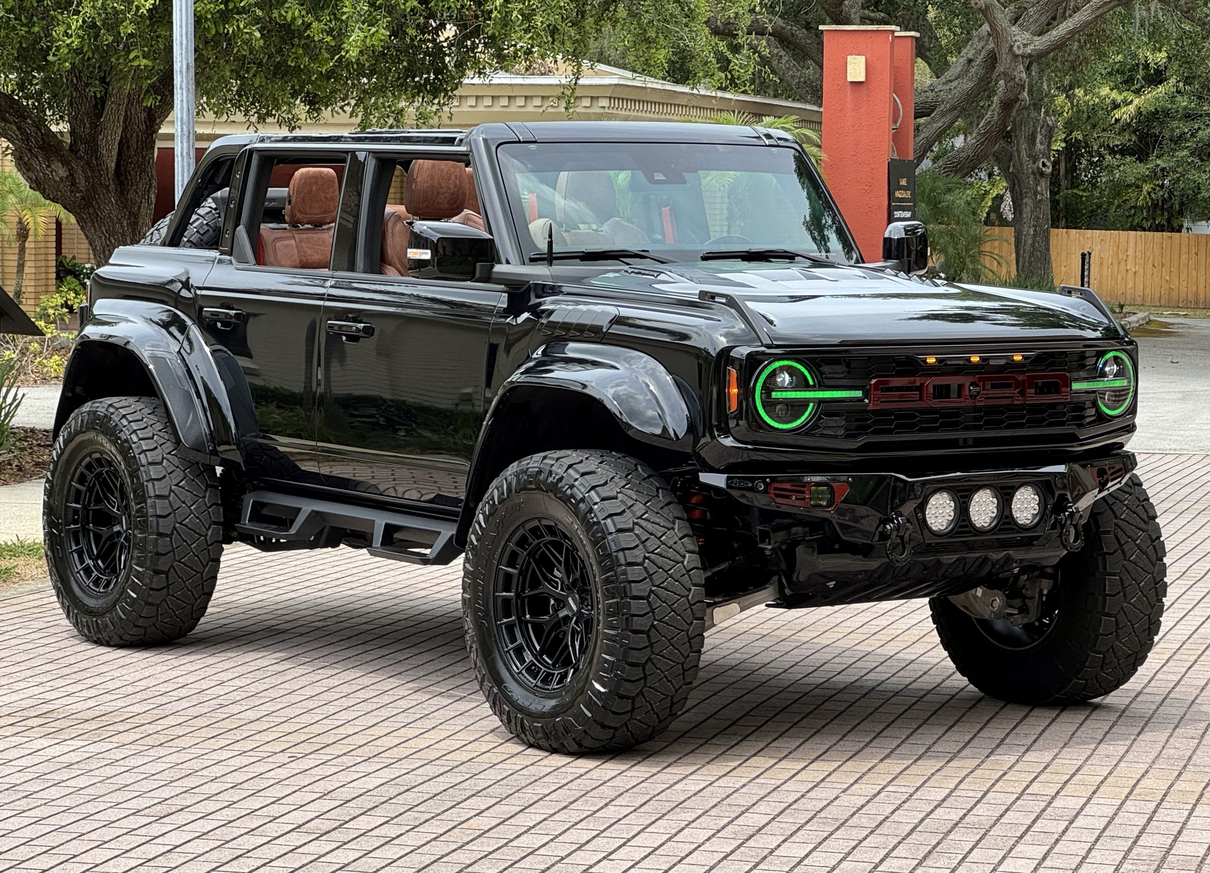 2024 Ford Bronco Raptor Matte Black Custom Lifted
