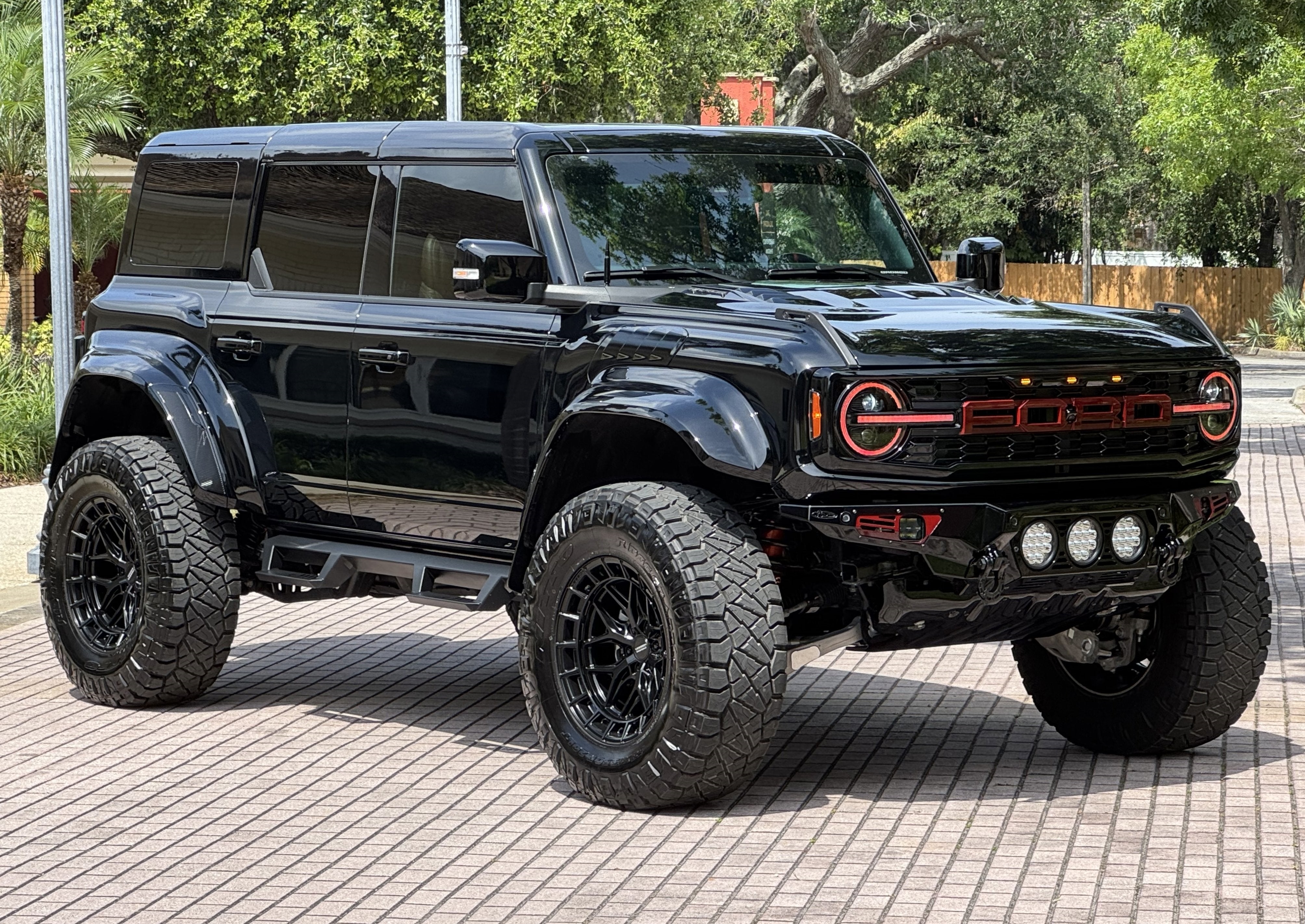 2024 Ford Bronco Raptor Matte Black Custom Lifted