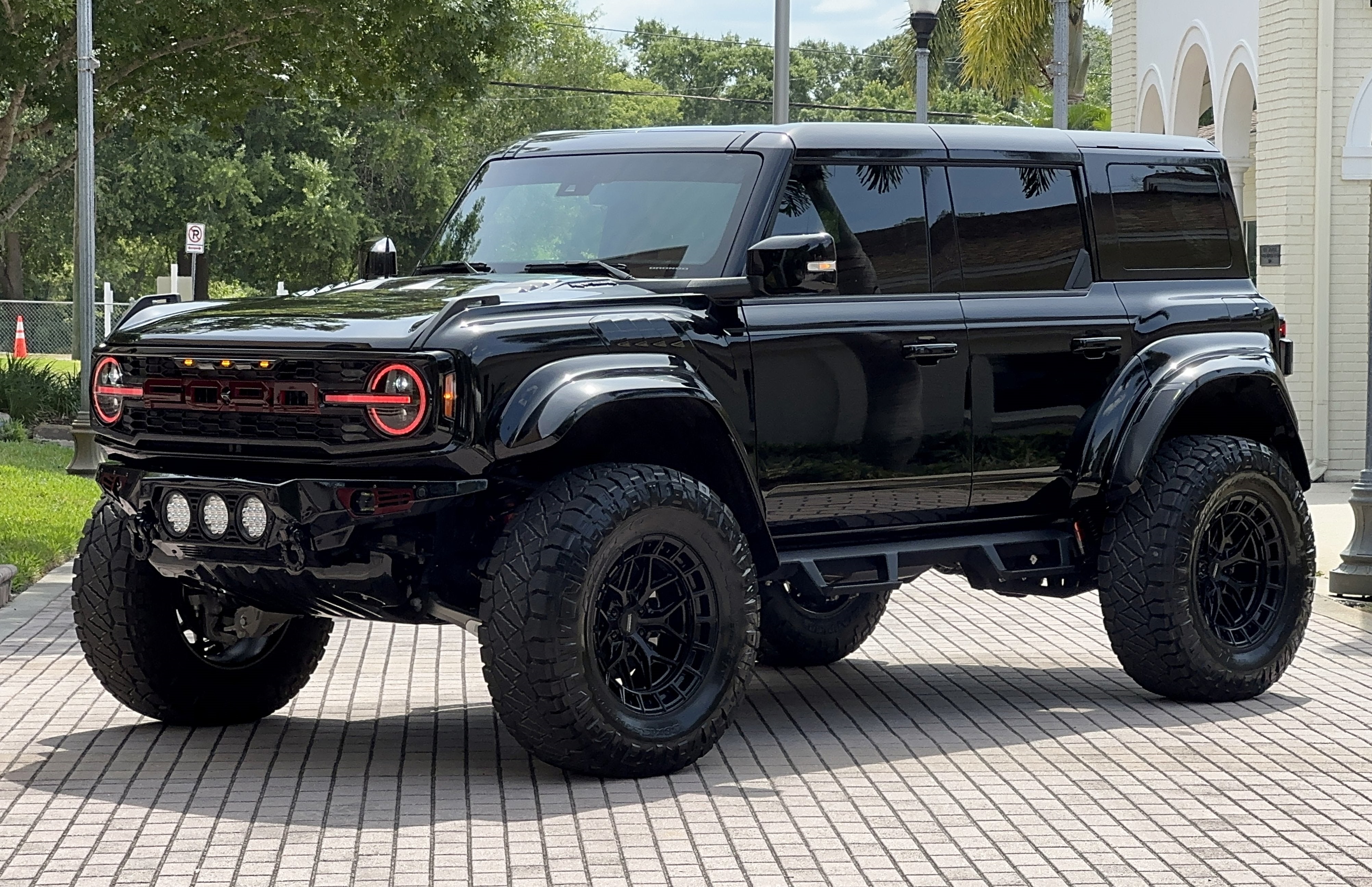 2024 Ford Bronco Raptor Matte Black Custom Lifted