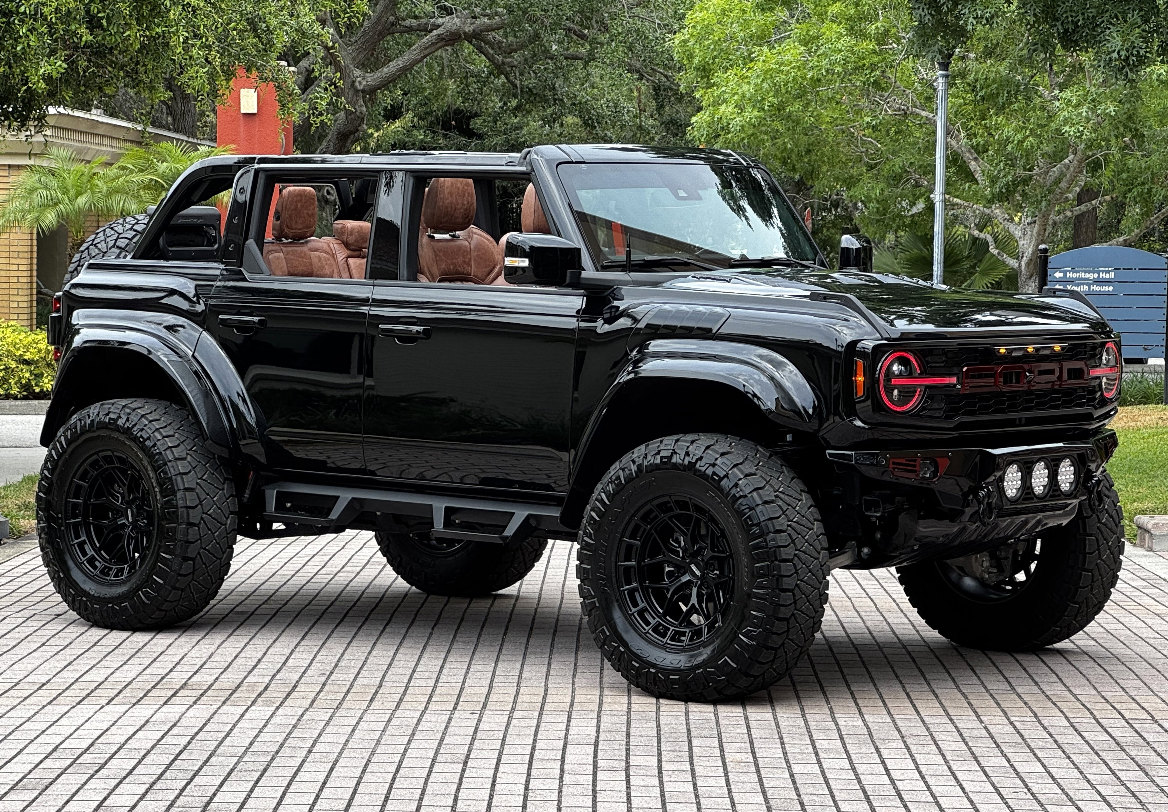 2024 Ford Bronco Raptor Matte Black Custom Lifted
