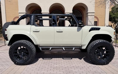 2025 Ford Bronco Raptor Black Appearance Luxury Package Custom Lifted