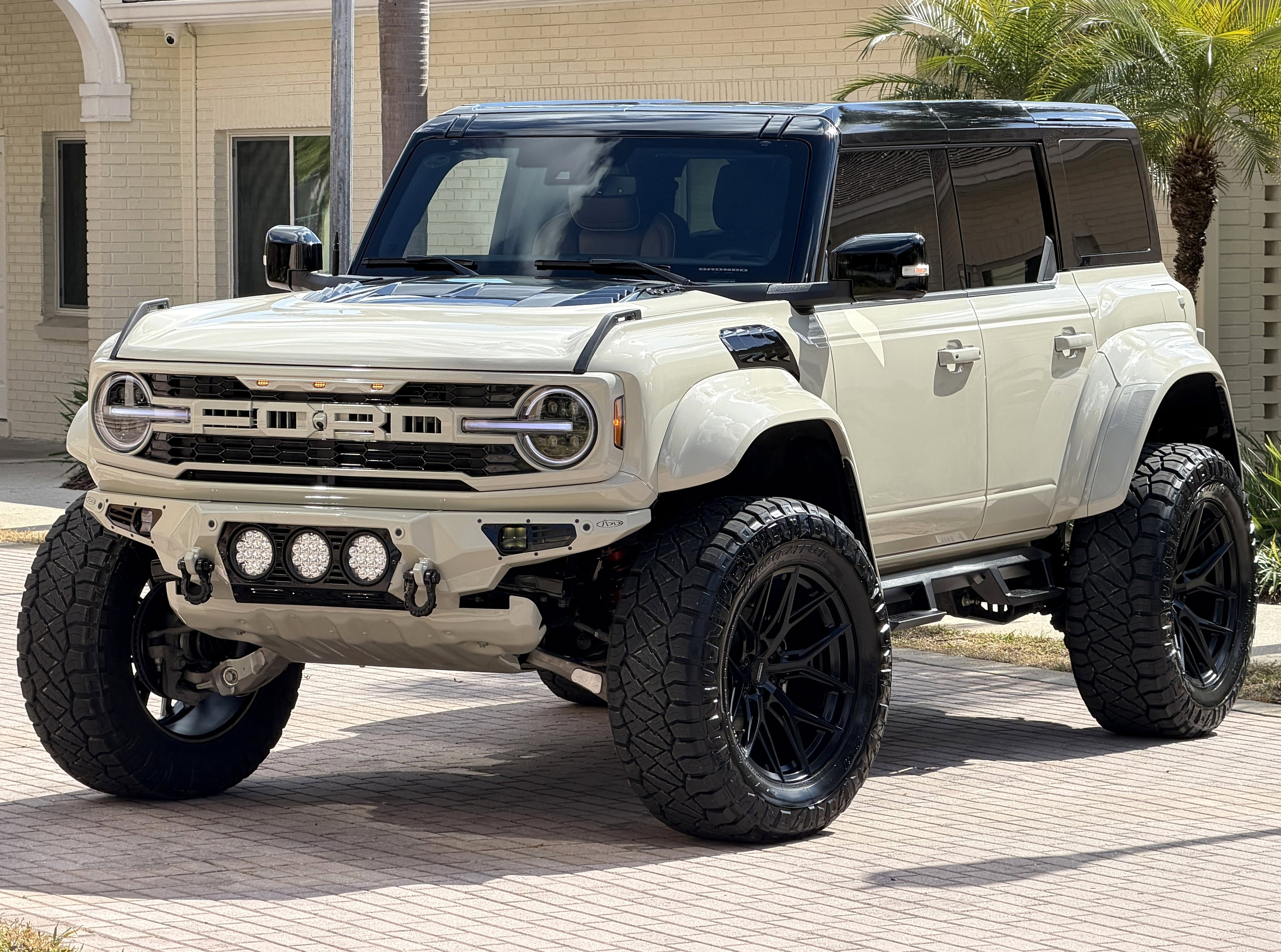 2025 Ford Bronco Raptor Black Appearance Luxury Package Custom Lifted