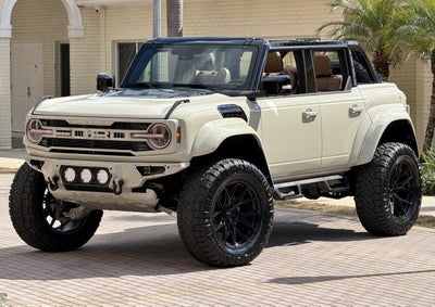 2025 Ford Bronco Raptor Black Appearance Luxury Package Custom Lifted