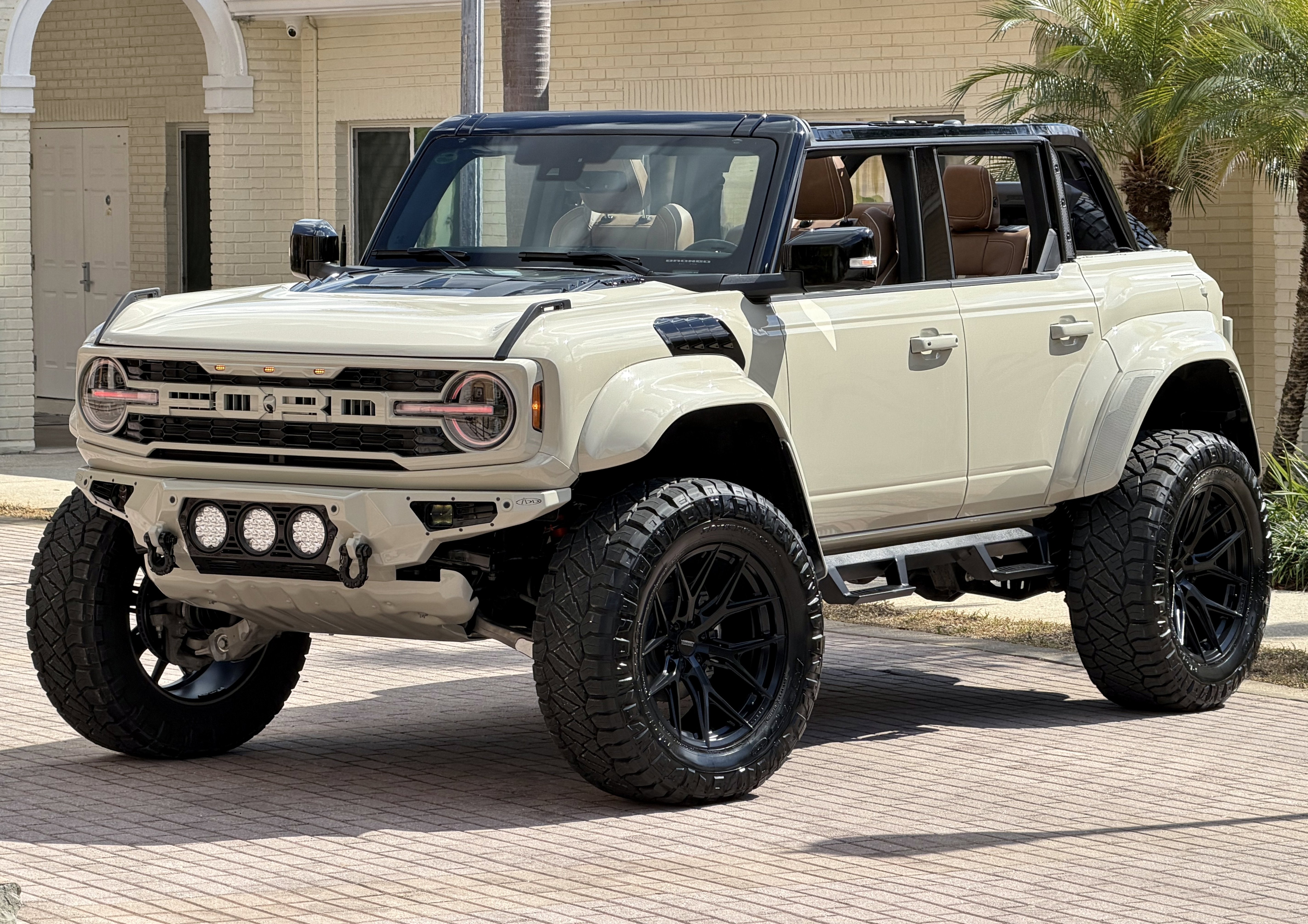 2025 Ford Bronco Raptor Black Appearance Luxury Package Custom Lifted