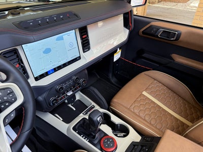 2025 Ford Bronco Raptor Black Appearance Luxury Package Custom Lifted