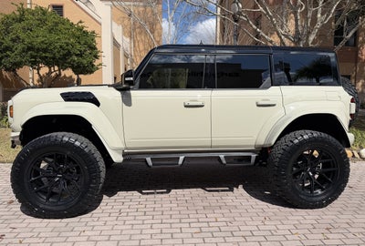 2025 Ford Bronco Raptor Black Appearance Luxury Package Custom Lifted