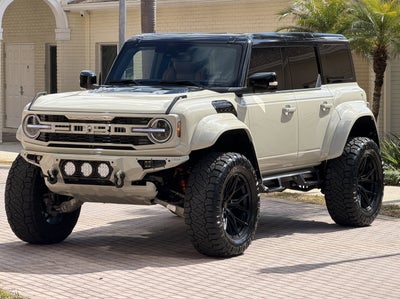 2025 Ford Bronco Raptor Black Appearance Luxury Package Custom Lifted