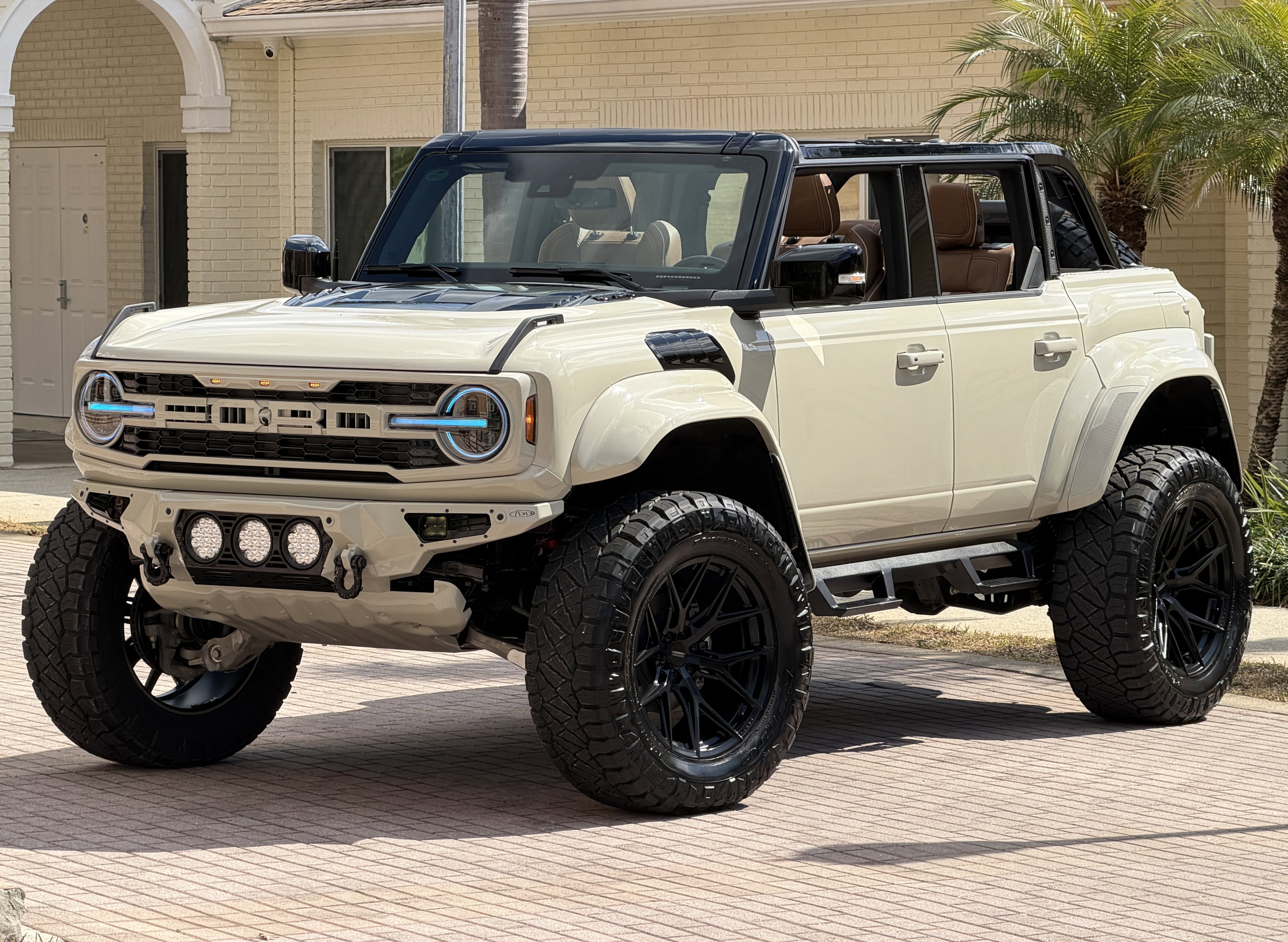 2025 Ford Bronco Raptor Black Appearance Luxury Package Custom Lifted