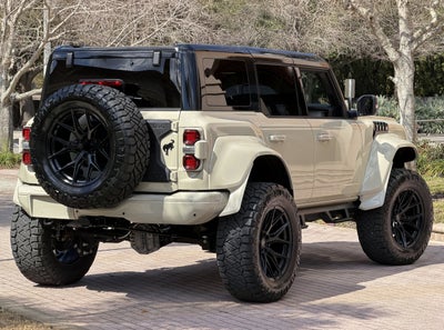 2025 Ford Bronco Raptor Black Appearance Luxury Package Custom Lifted