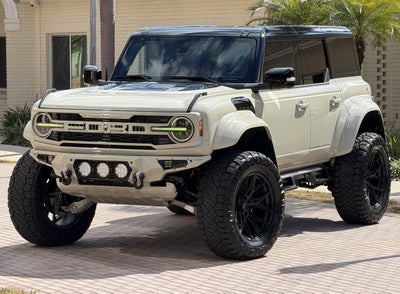 2025 Ford Bronco Raptor Black Appearance Luxury Package Custom Lifted