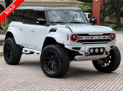 2024 Ford Bronco Raptor Luxury Package Custom Lifted