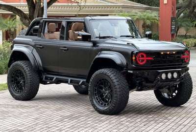 2024 Ford Bronco Raptor Matte Black Luxury Package Custom Lifted