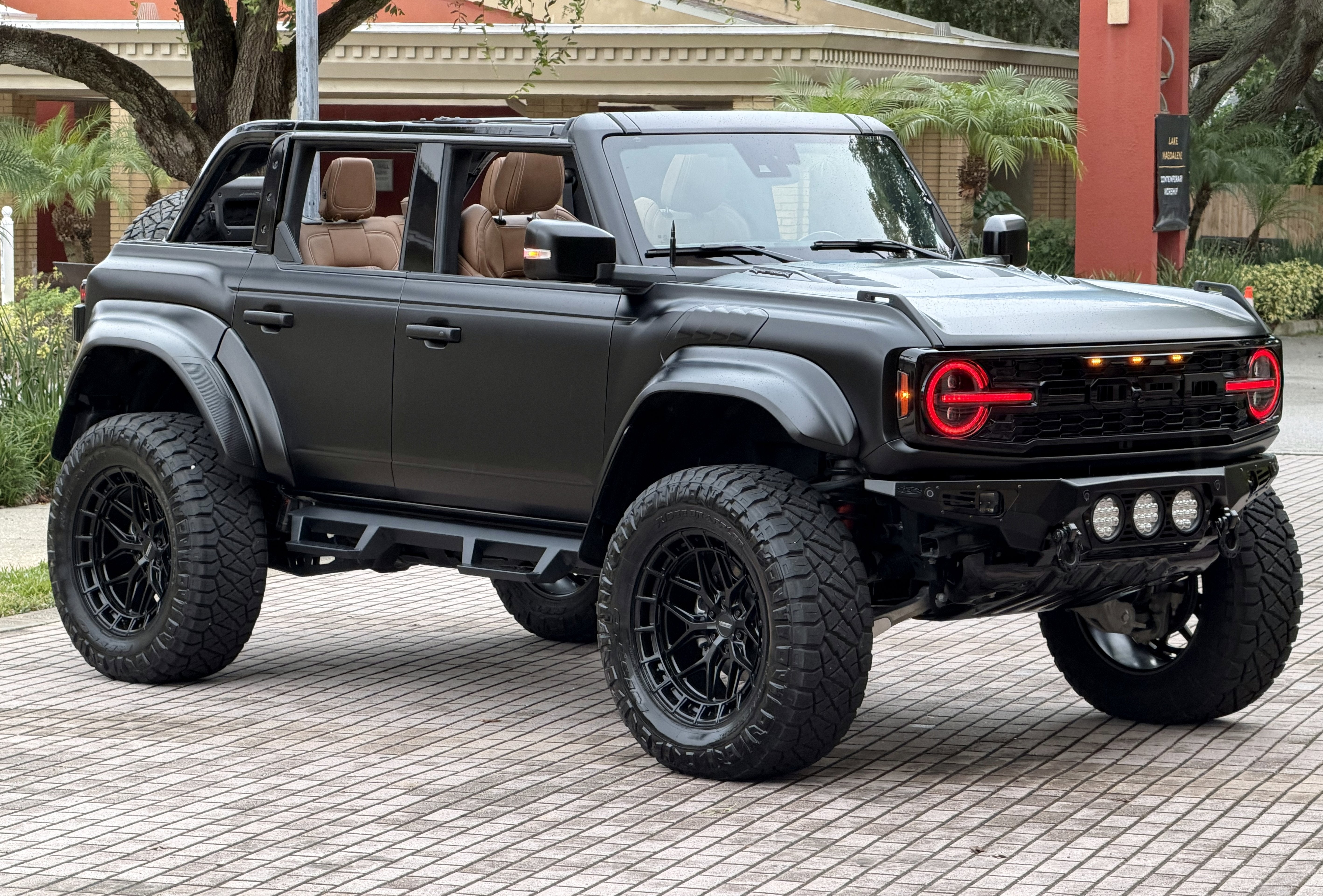 2024 Ford Bronco Raptor Matte Black Luxury Package Custom Lifted