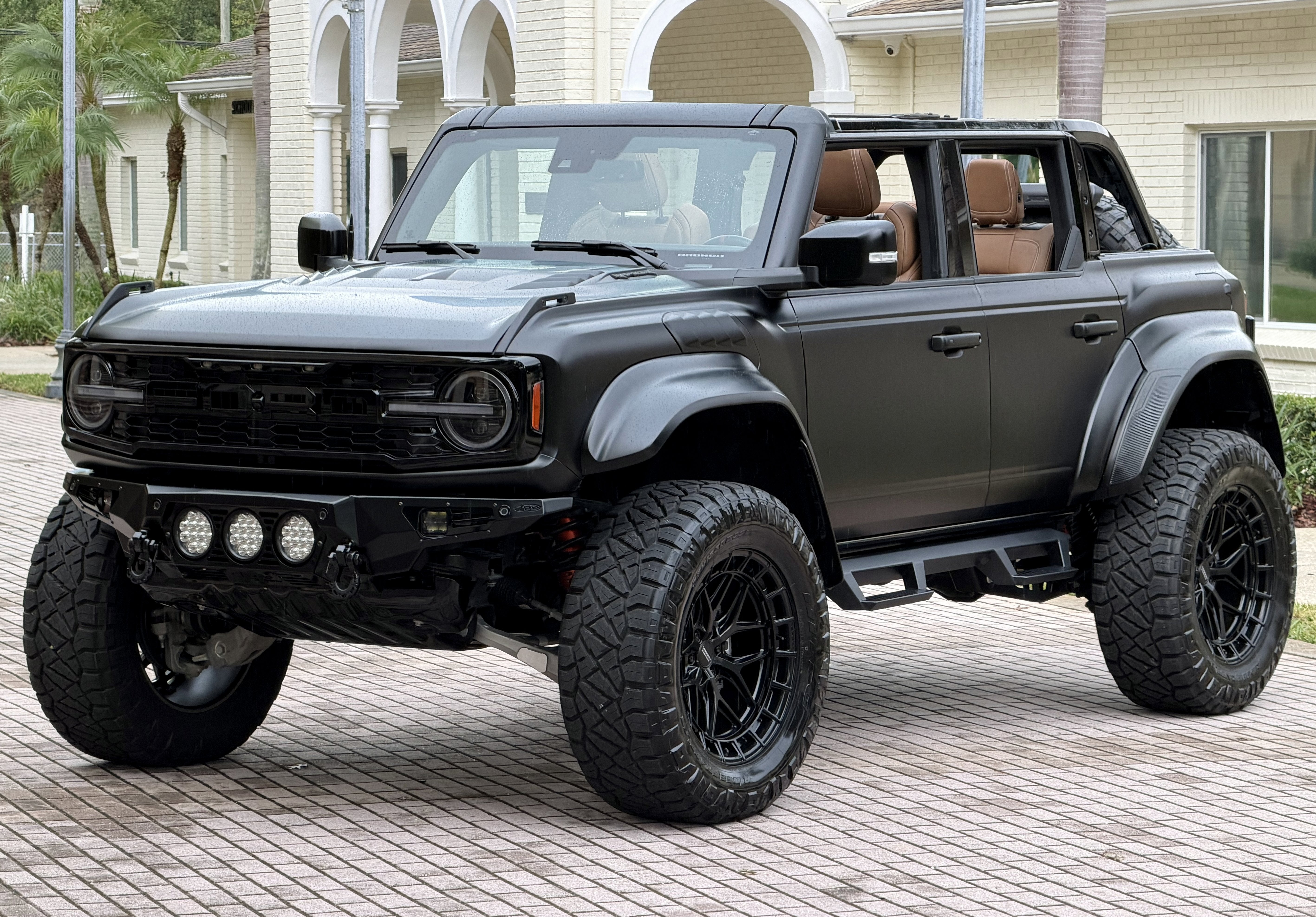 2024 Ford Bronco Raptor Matte Black Luxury Package Custom Lifted
