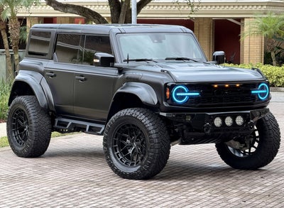 2024 Ford Bronco Raptor Matte Black Luxury Package Custom Lifted