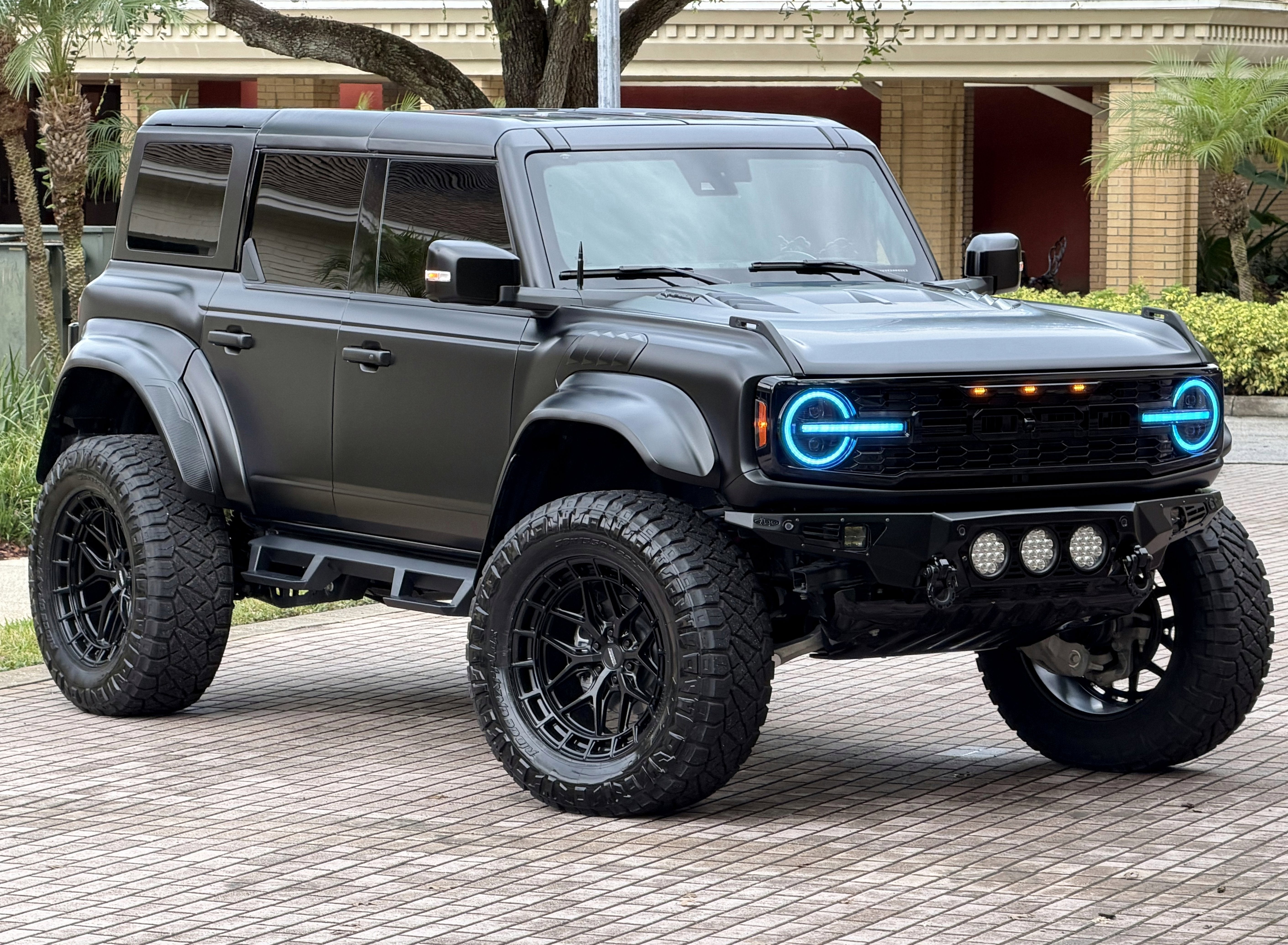 2024 Ford Bronco Raptor Matte Black Luxury Package Custom Lifted