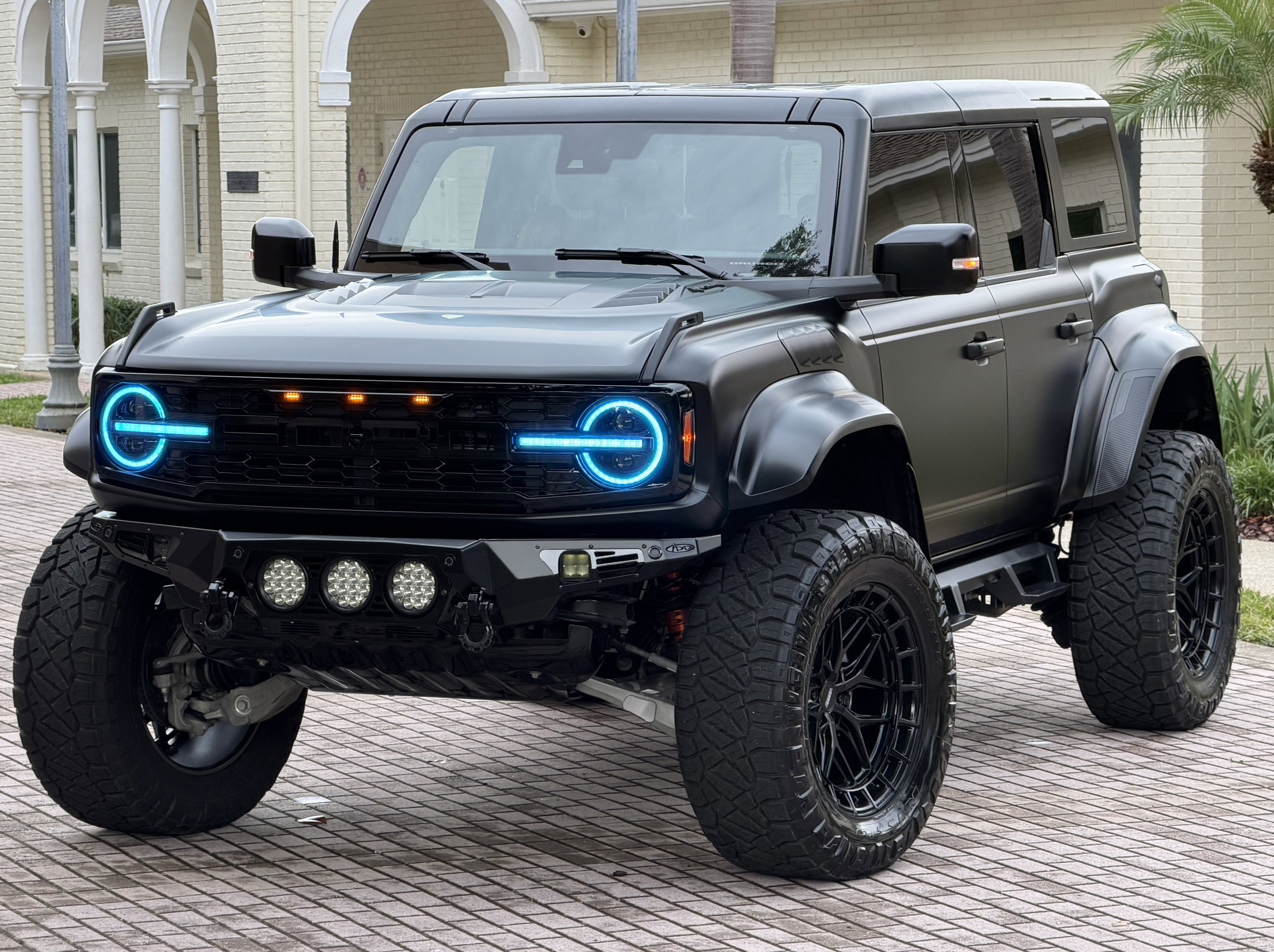 2024 Ford Bronco Raptor Matte Black Luxury Package Custom Lifted