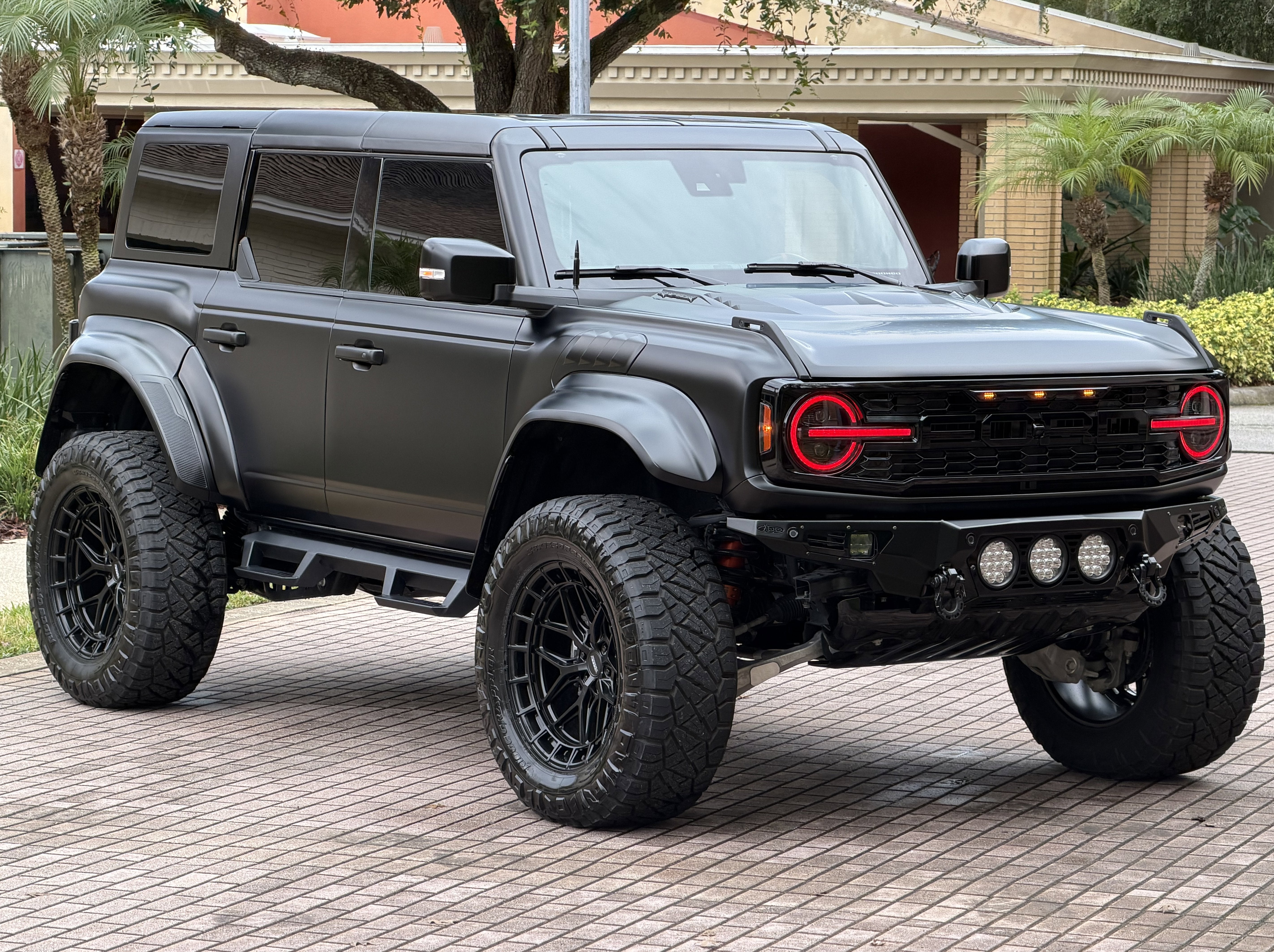 2024 Ford Bronco Raptor Matte Black Luxury Package Custom Lifted