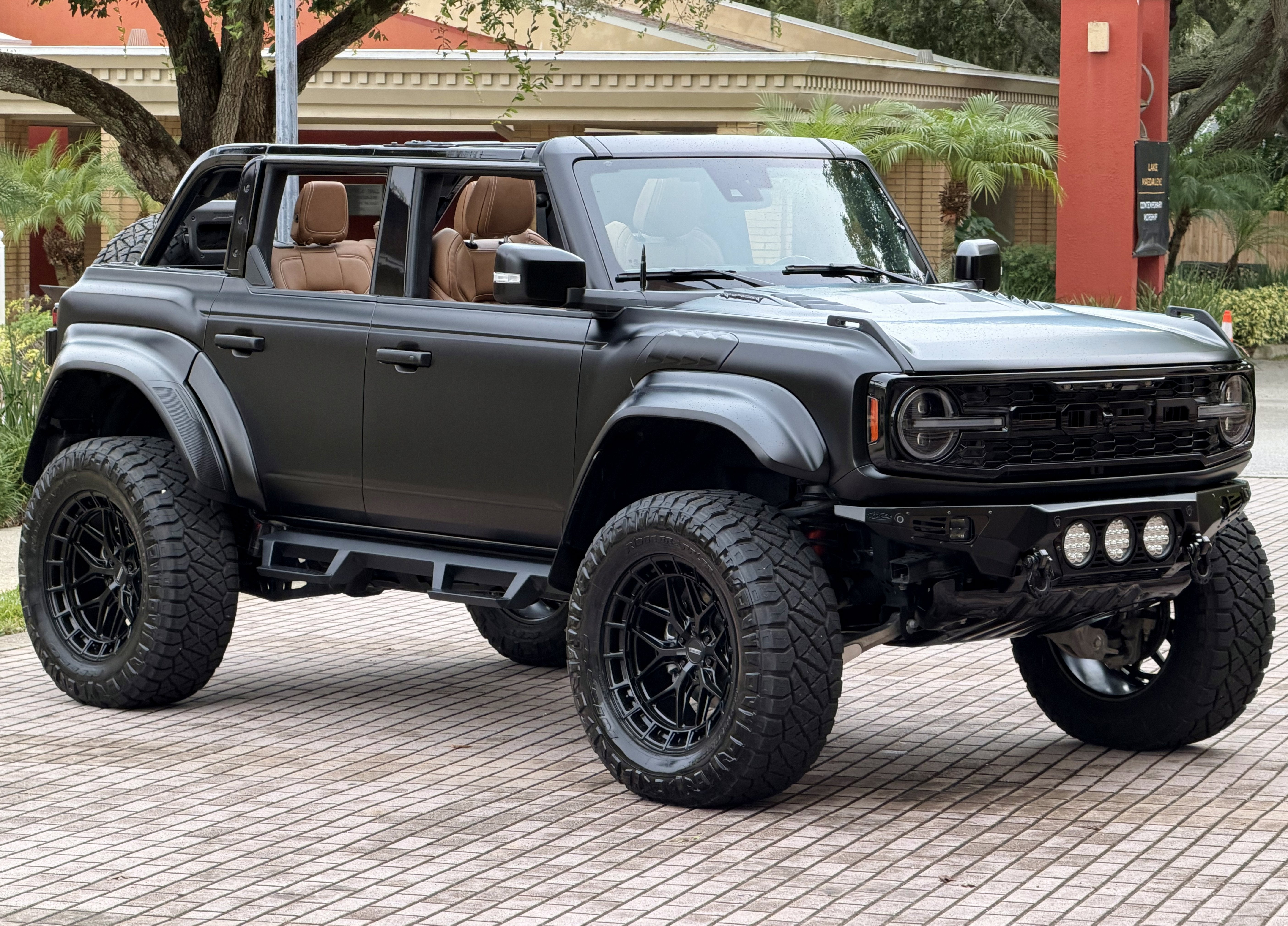 2024 Ford Bronco Raptor Matte Black Luxury Package Custom Lifted