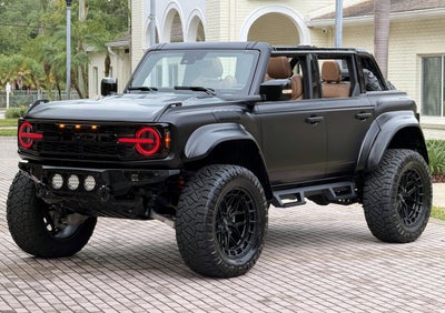 2024 Ford Bronco Raptor Matte Black Luxury Package Custom Lifted