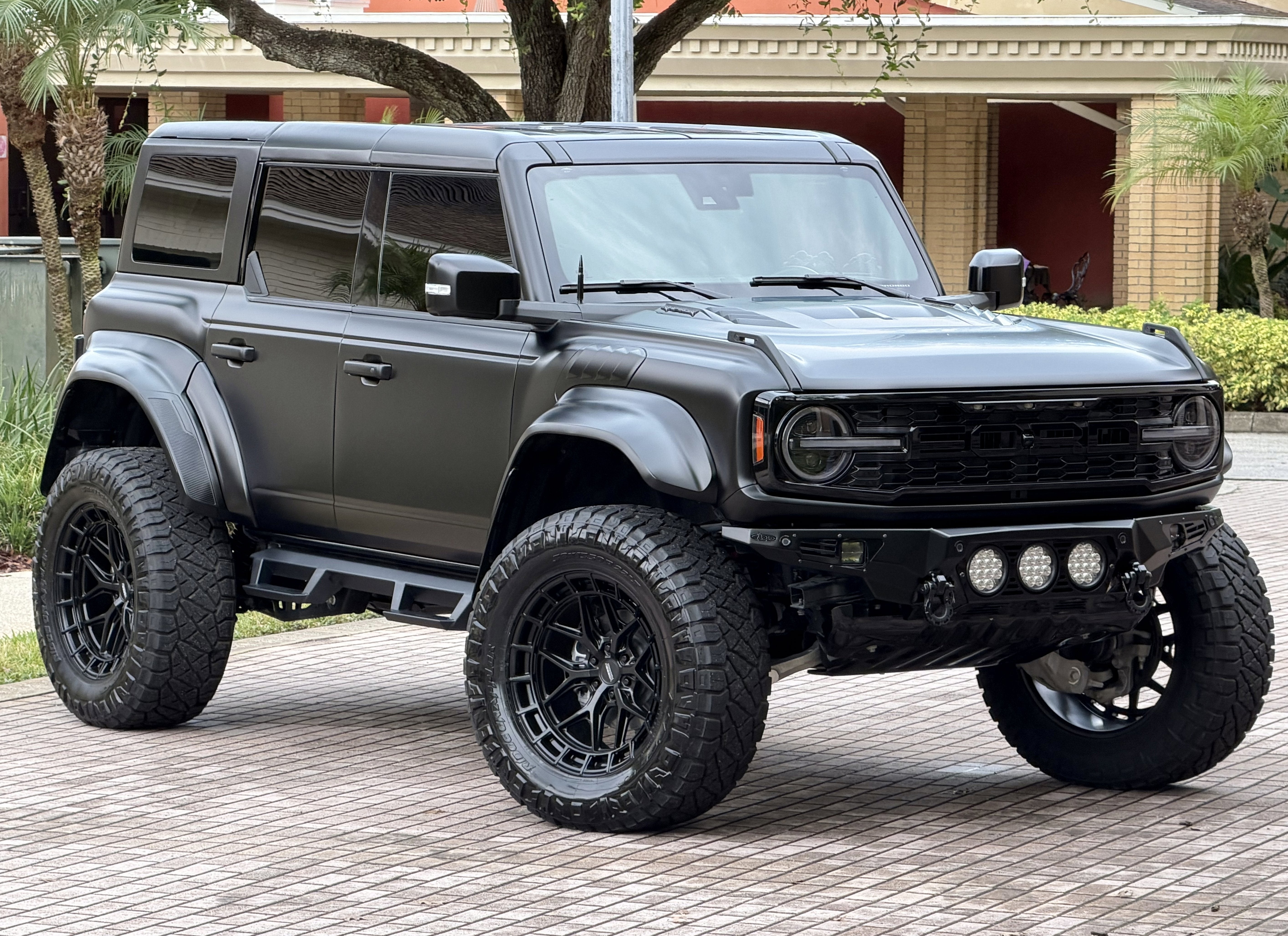 2024 Ford Bronco Raptor Matte Black Luxury Package Custom Lifted