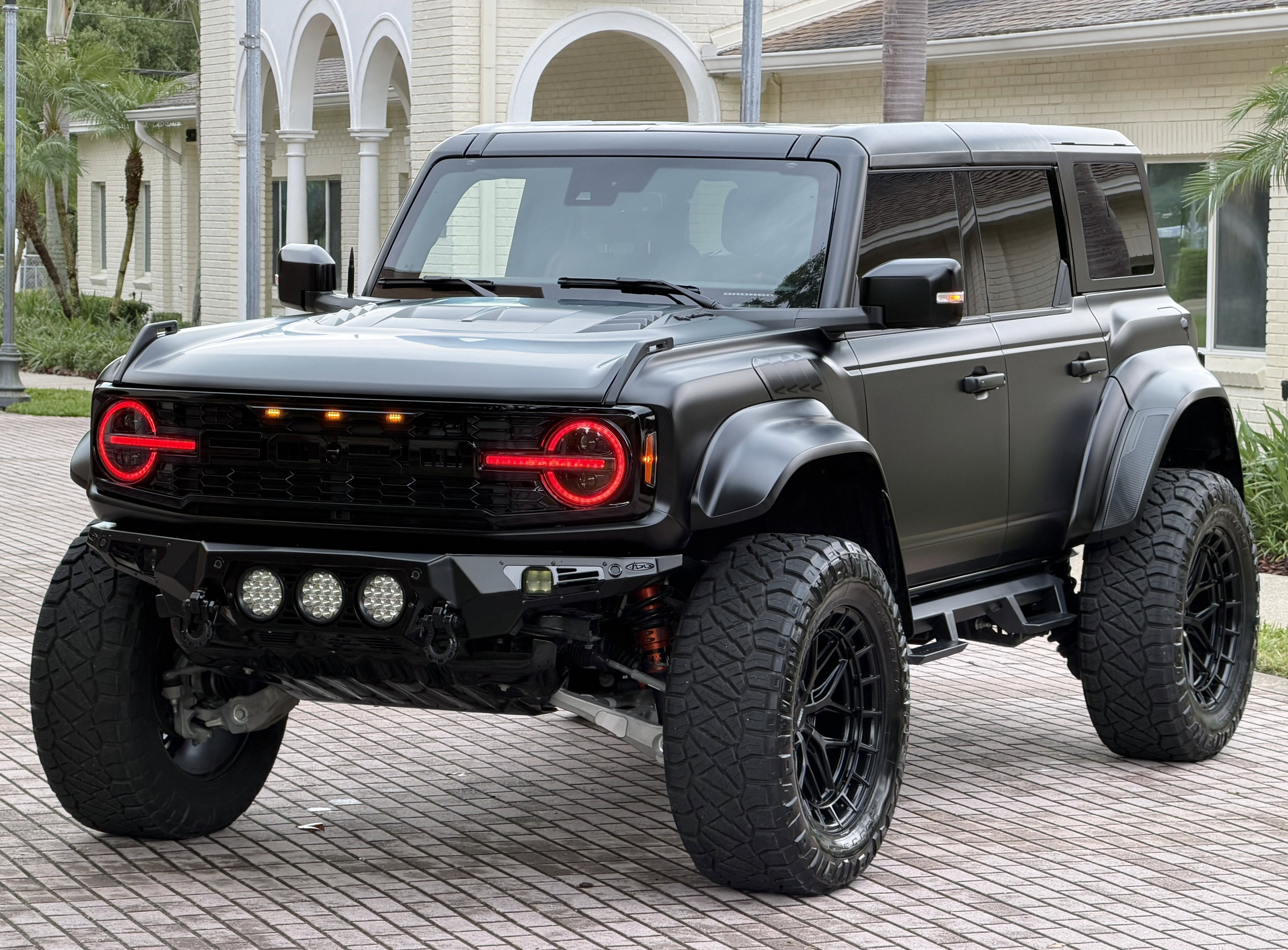 2024 Ford Bronco Raptor Matte Black Luxury Package Custom Lifted