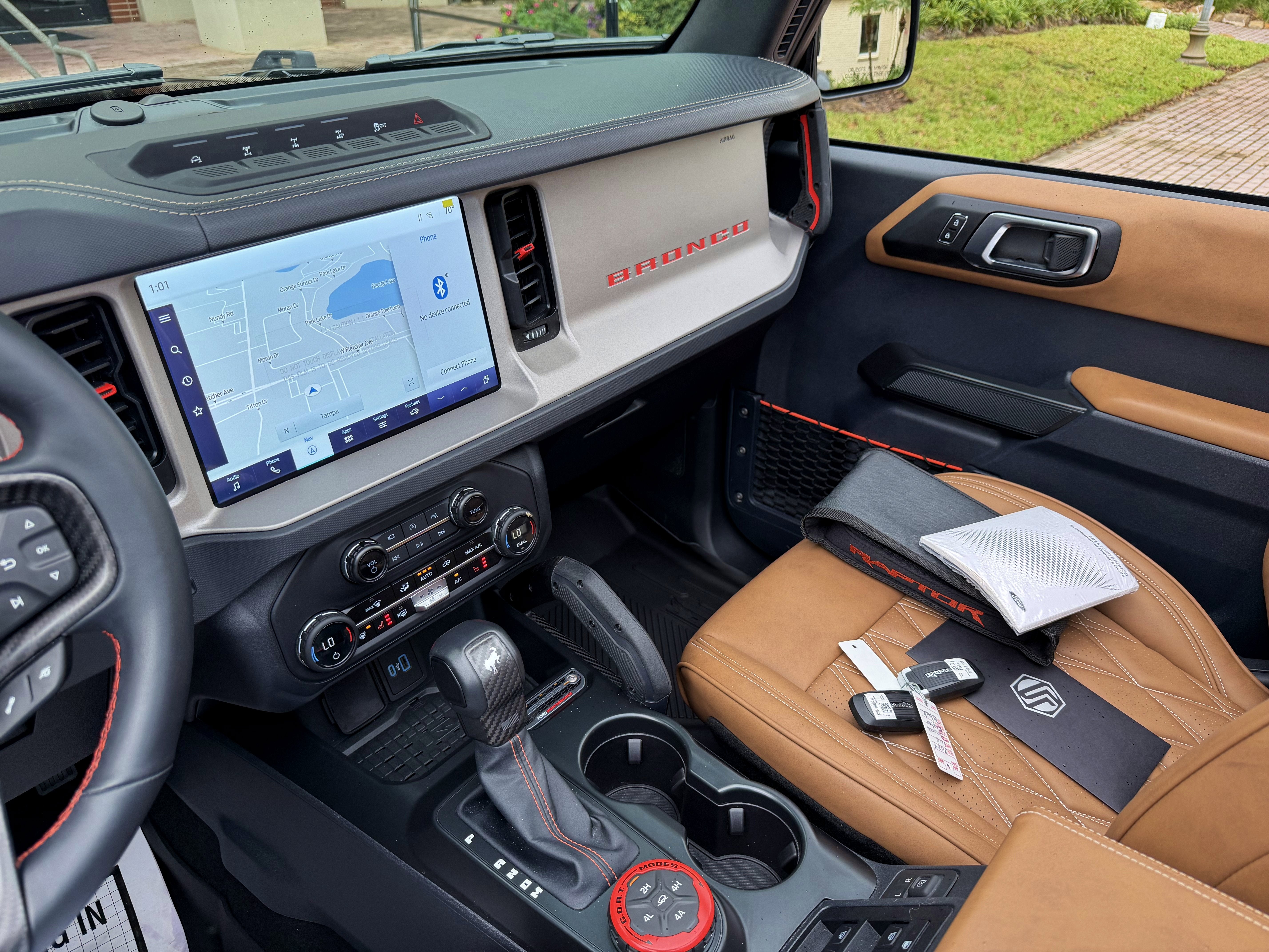 2024 Ford Bronco Raptor Matte Black Luxury Package Custom Lifted