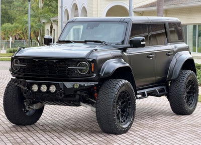 2024 Ford Bronco Raptor Matte Black Luxury Package Custom Lifted