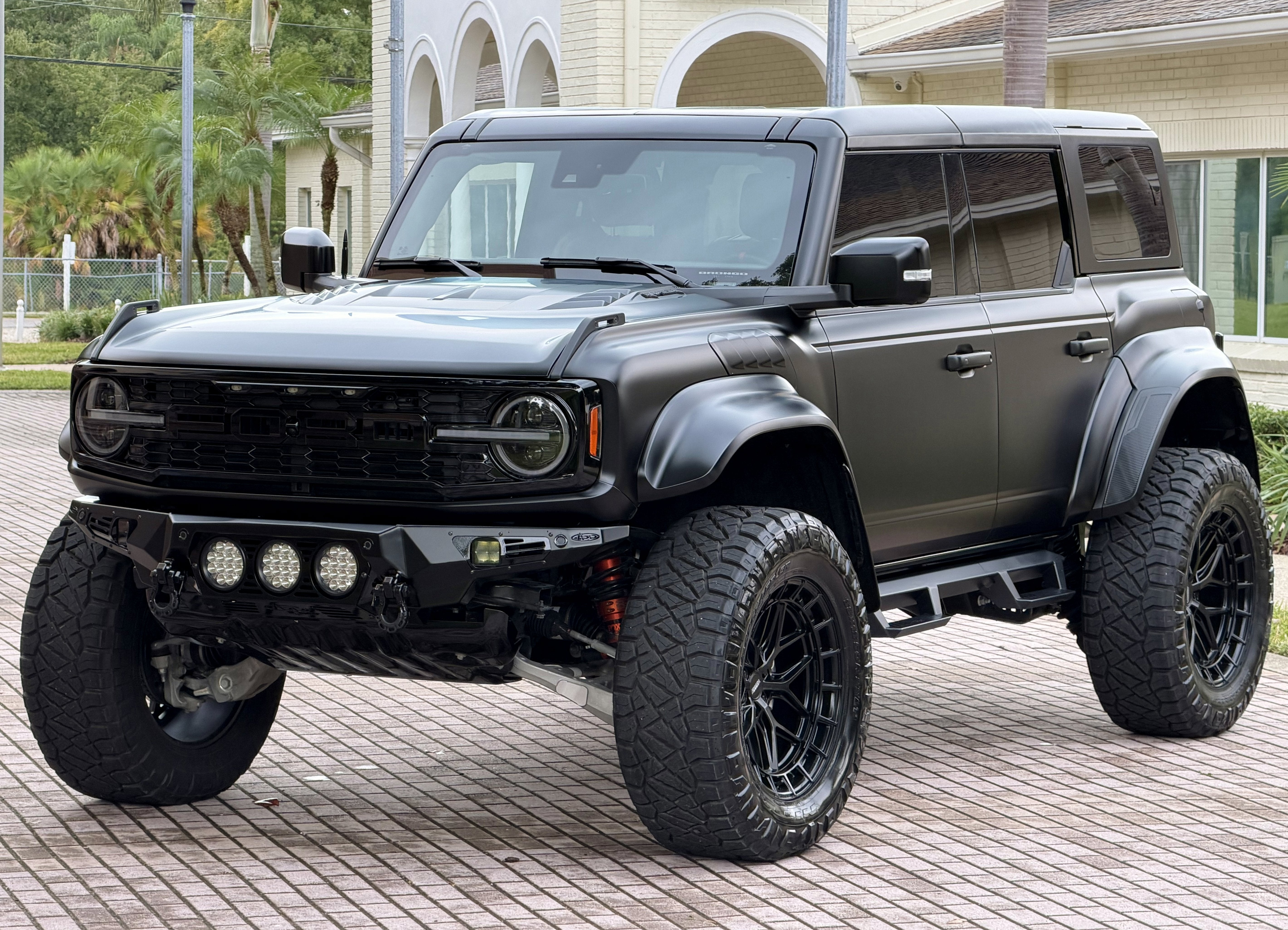 2024 Ford Bronco Raptor Matte Black Luxury Package Custom Lifted