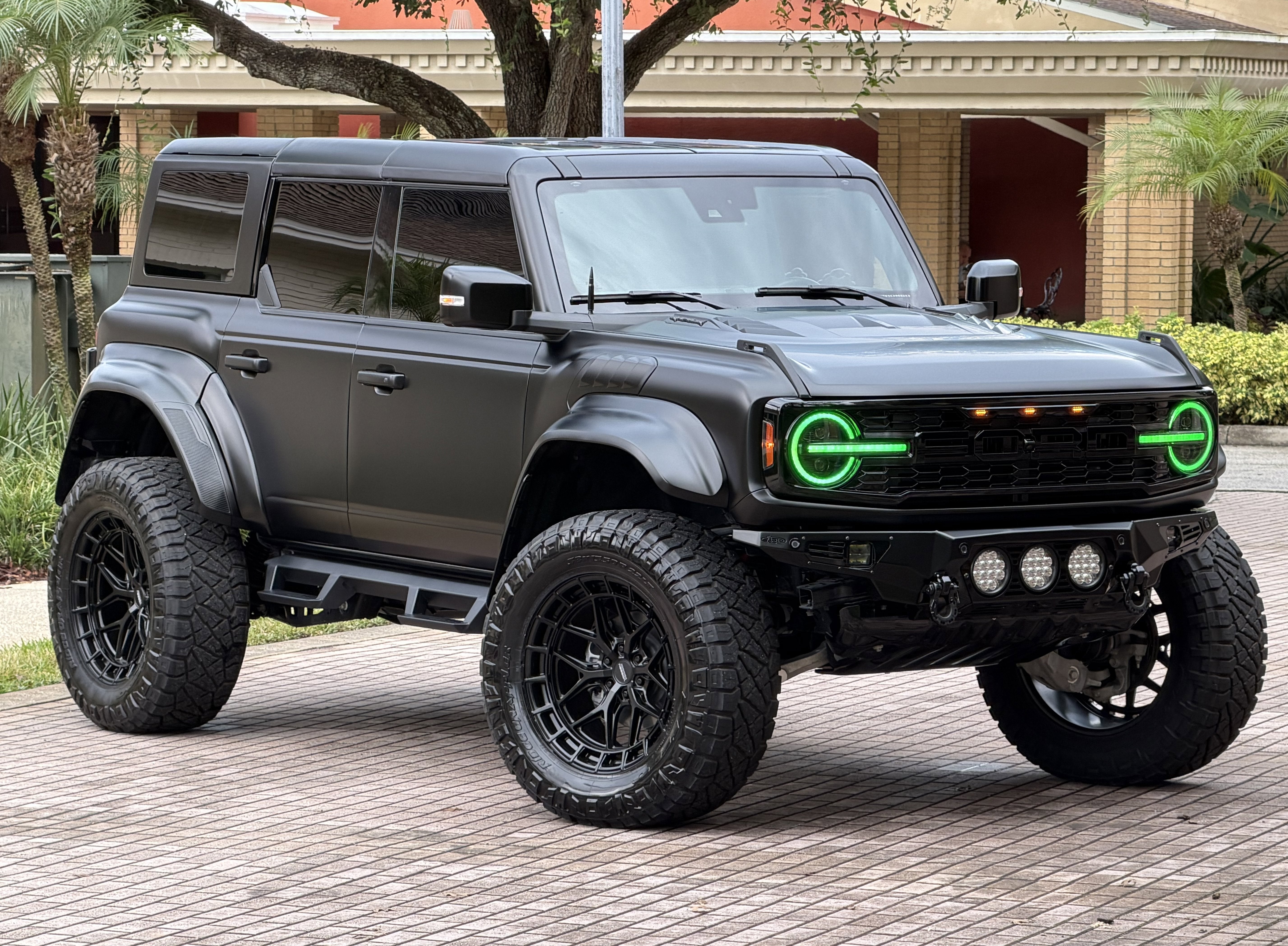 2024 Ford Bronco Raptor Matte Black Luxury Package Custom Lifted