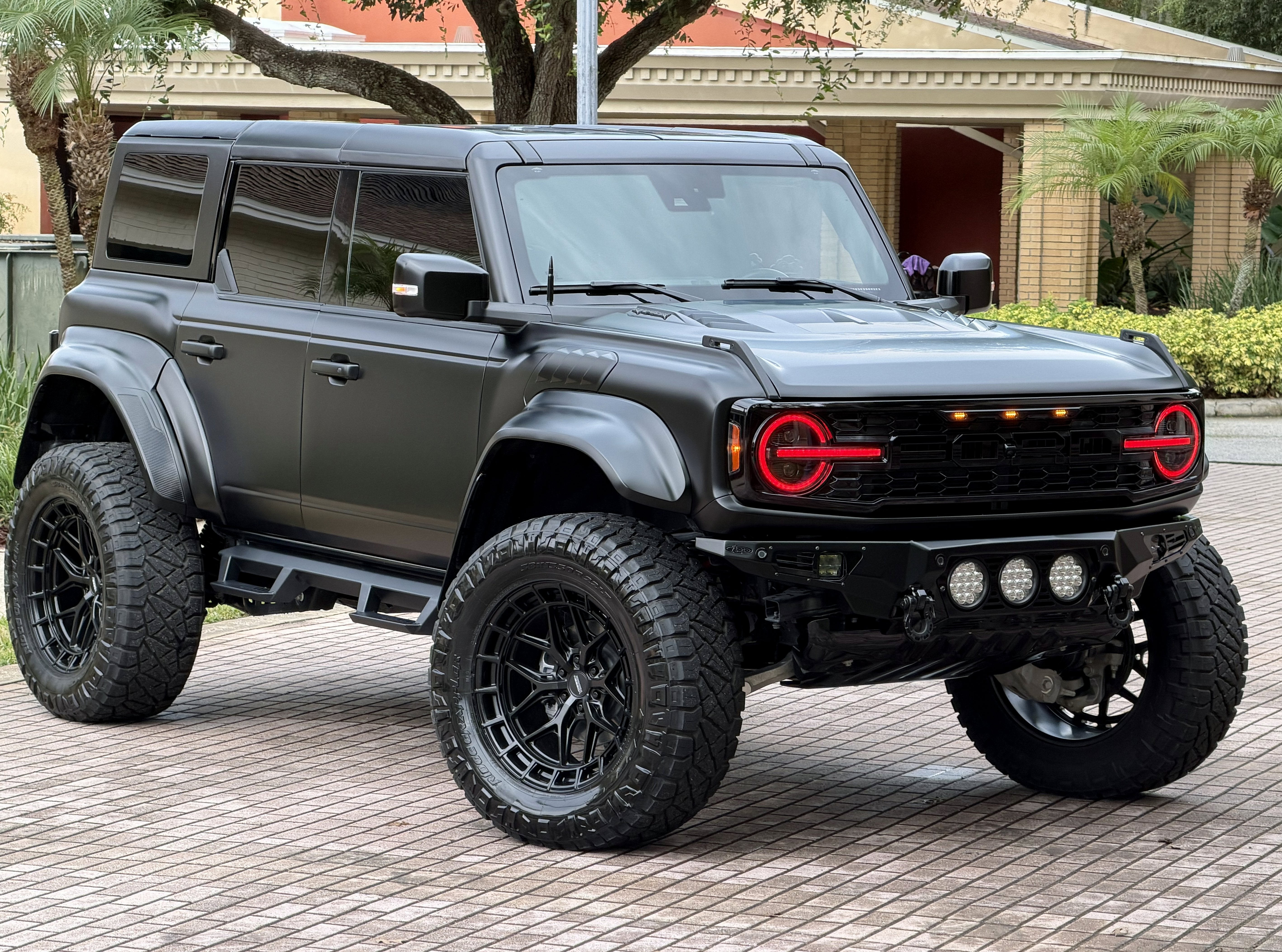 2024 Ford Bronco Raptor Matte Black Luxury Package Custom Lifted