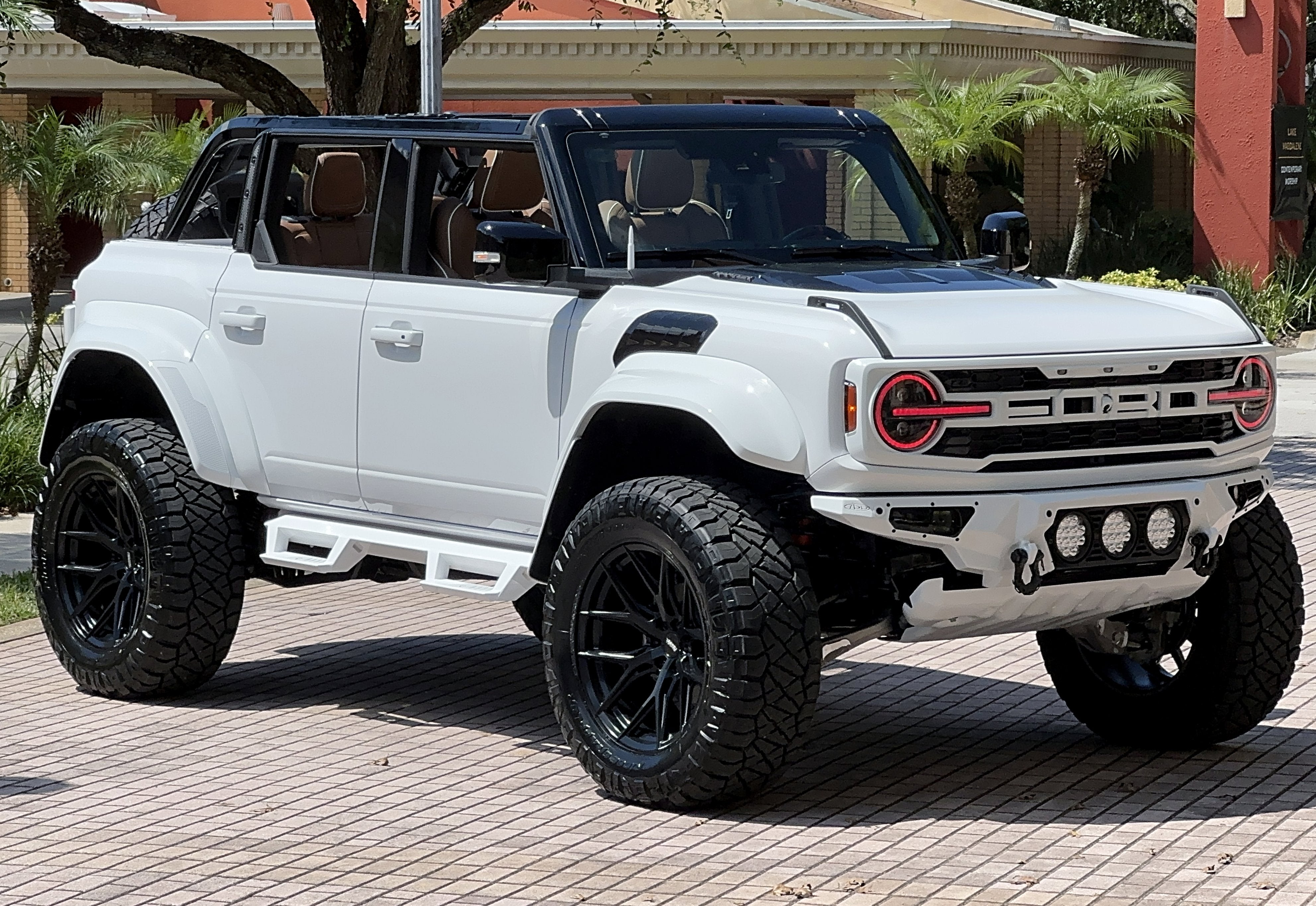 2024 Ford Bronco Raptor Black Appearance Luxury Package Custom Lifted