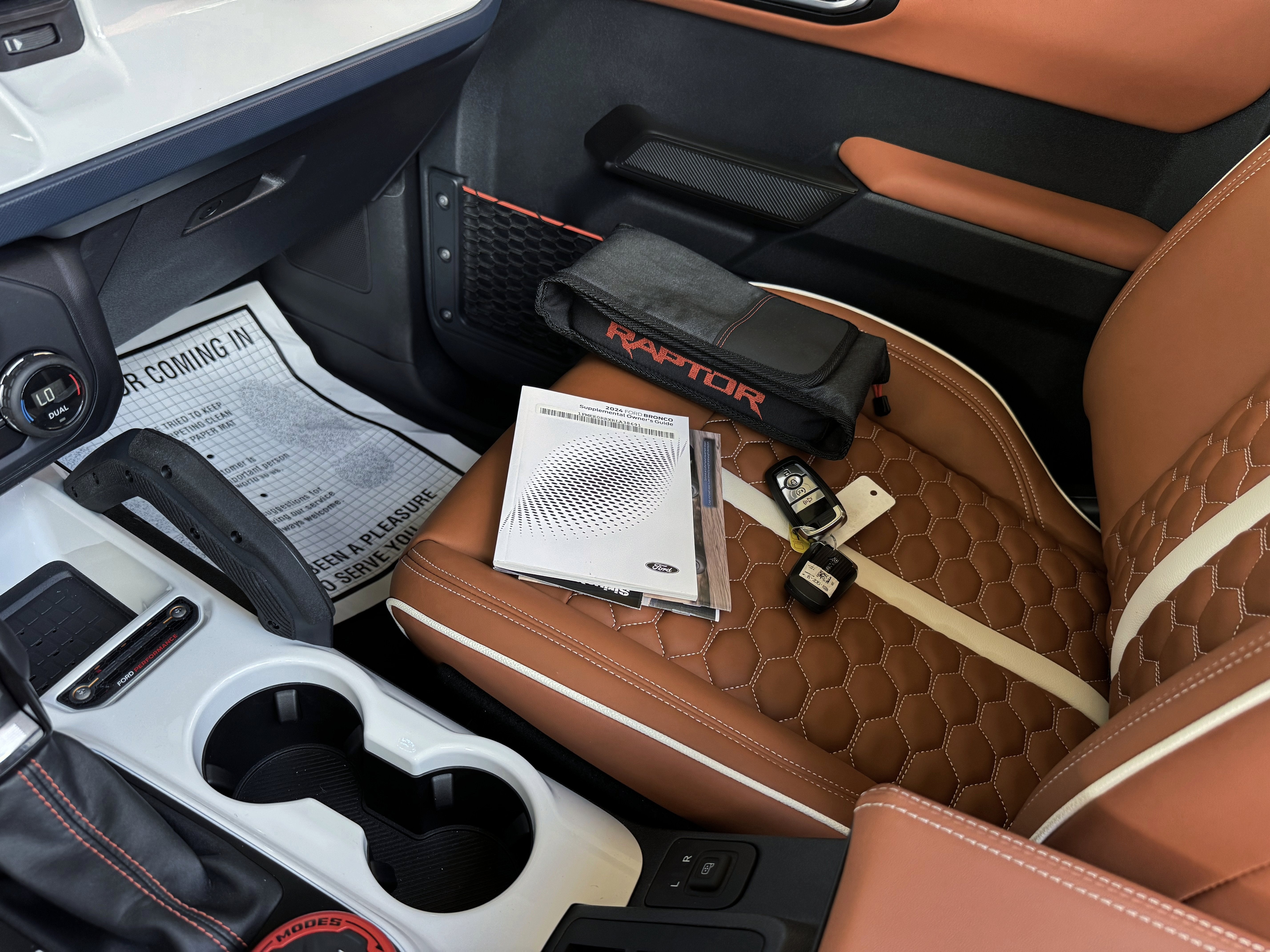 2024 Ford Bronco Raptor Black Appearance Luxury Package Custom Lifted