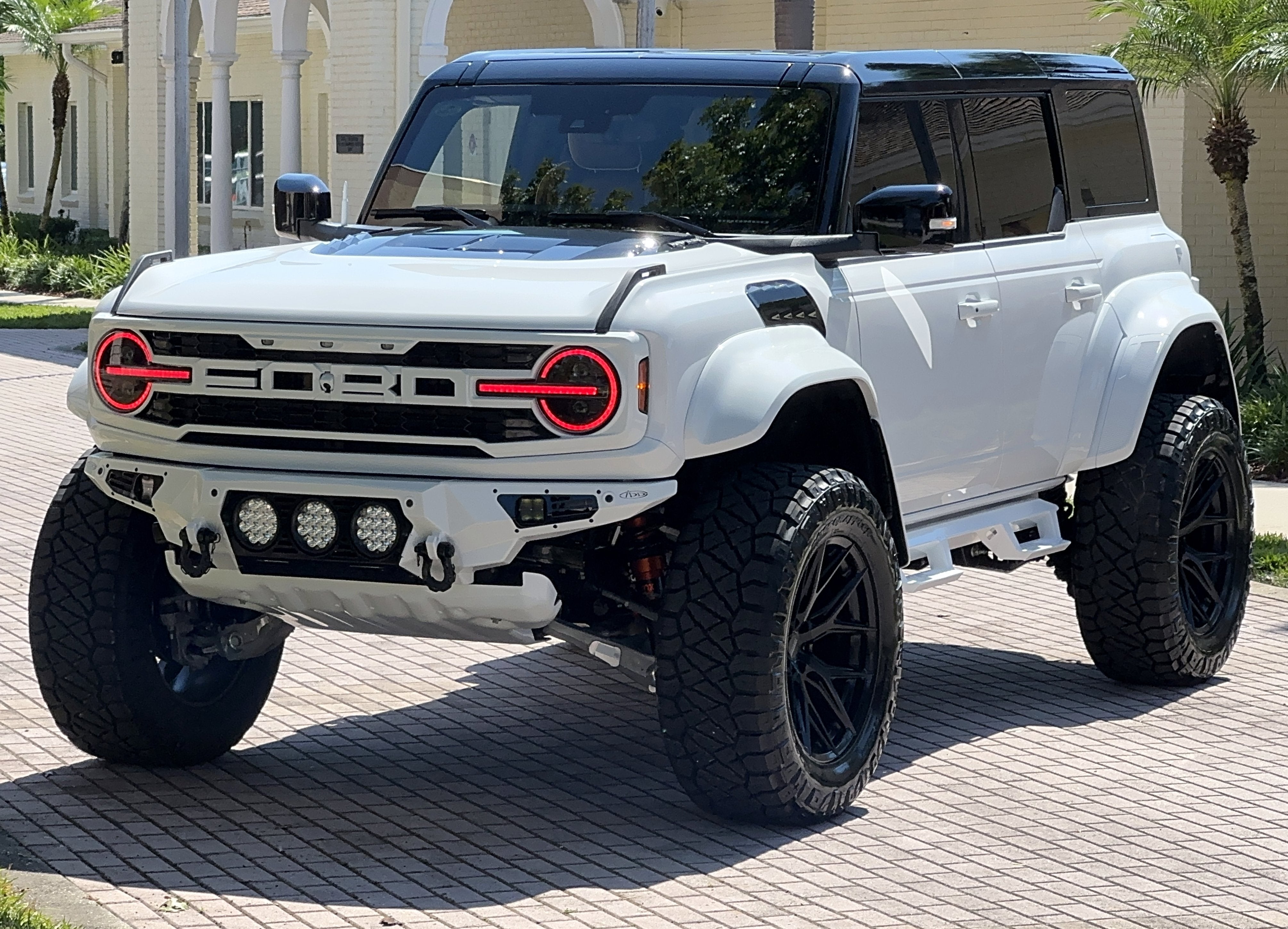 2024 Ford Bronco Raptor Black Appearance Luxury Package Custom Lifted