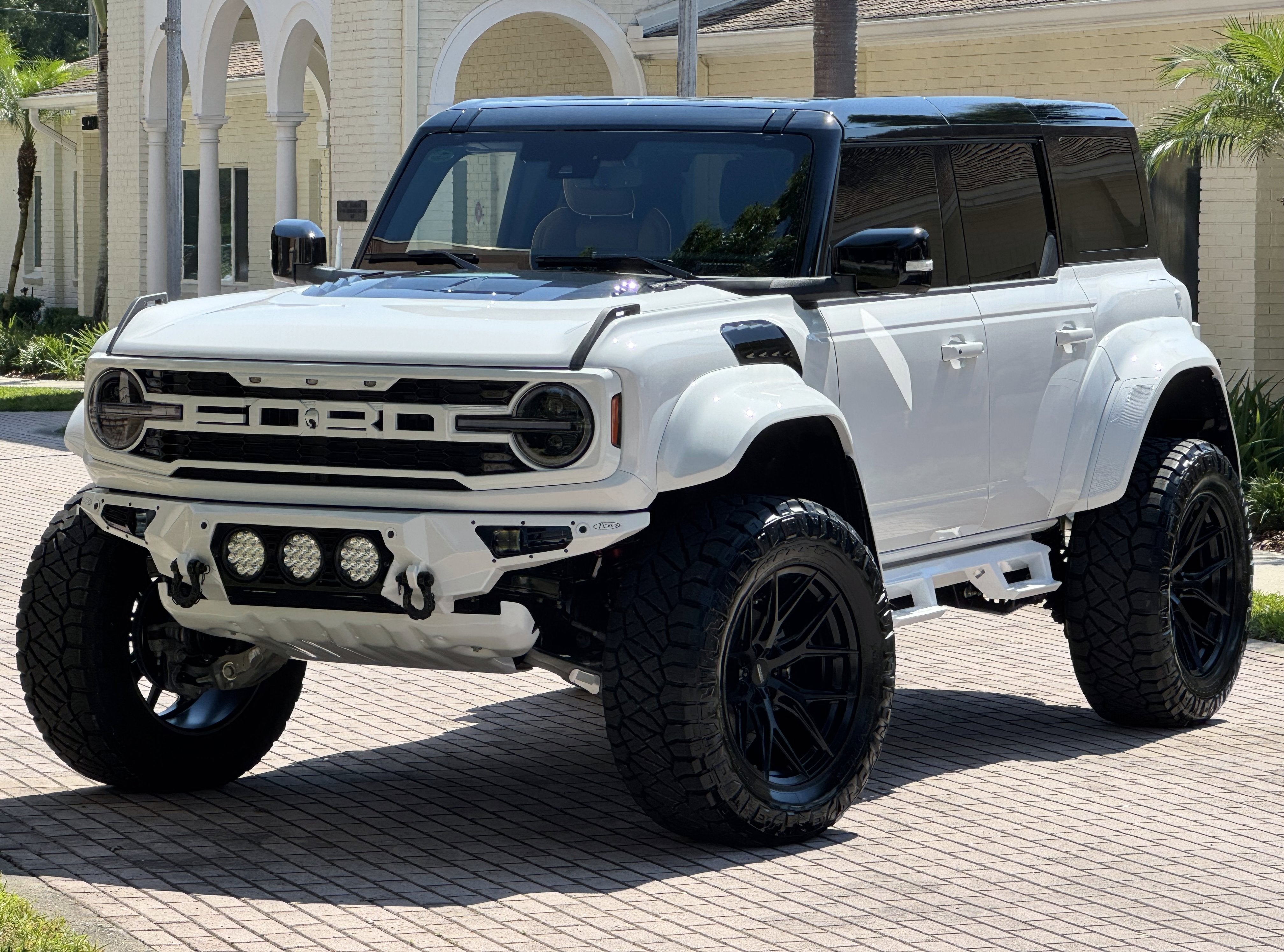 2024 Ford Bronco Raptor Black Appearance Luxury Package Custom Lifted