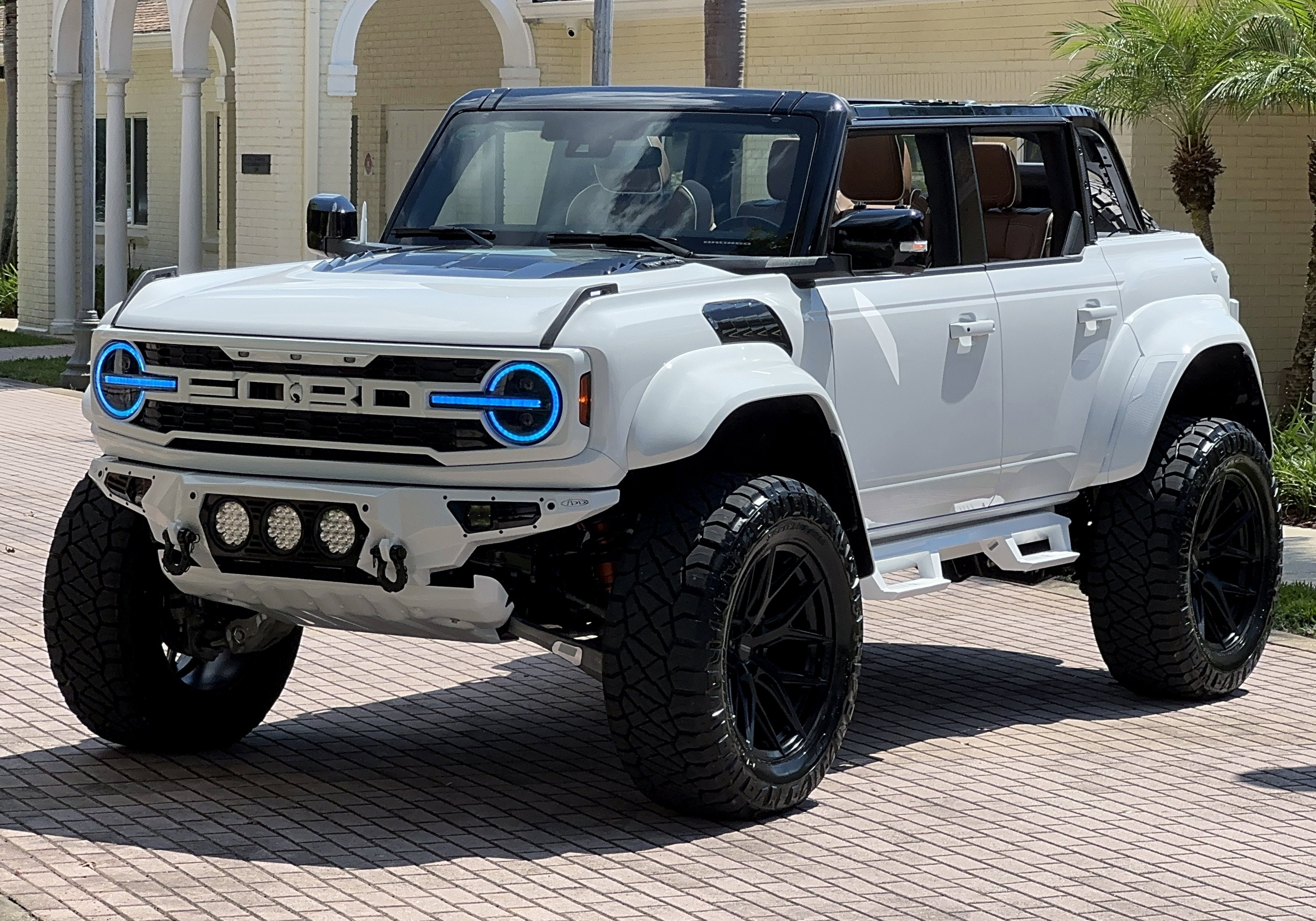 2024 Ford Bronco Raptor Black Appearance Luxury Package Custom Lifted